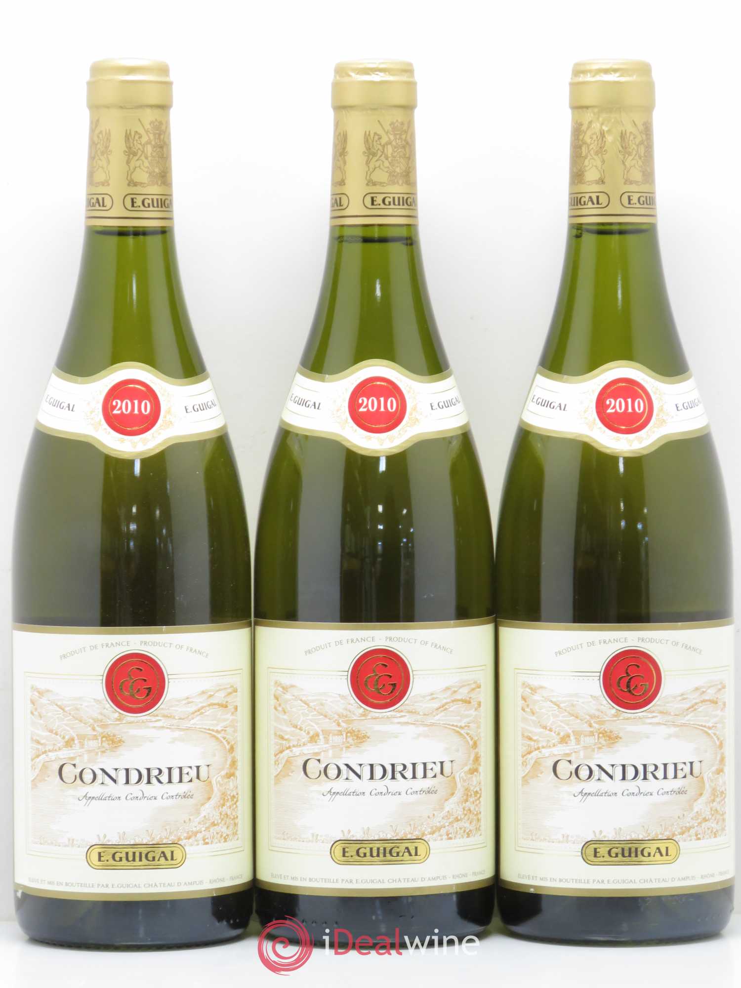 Condrieu Guigal 2010 - Lot de 3 bouteilles - 0