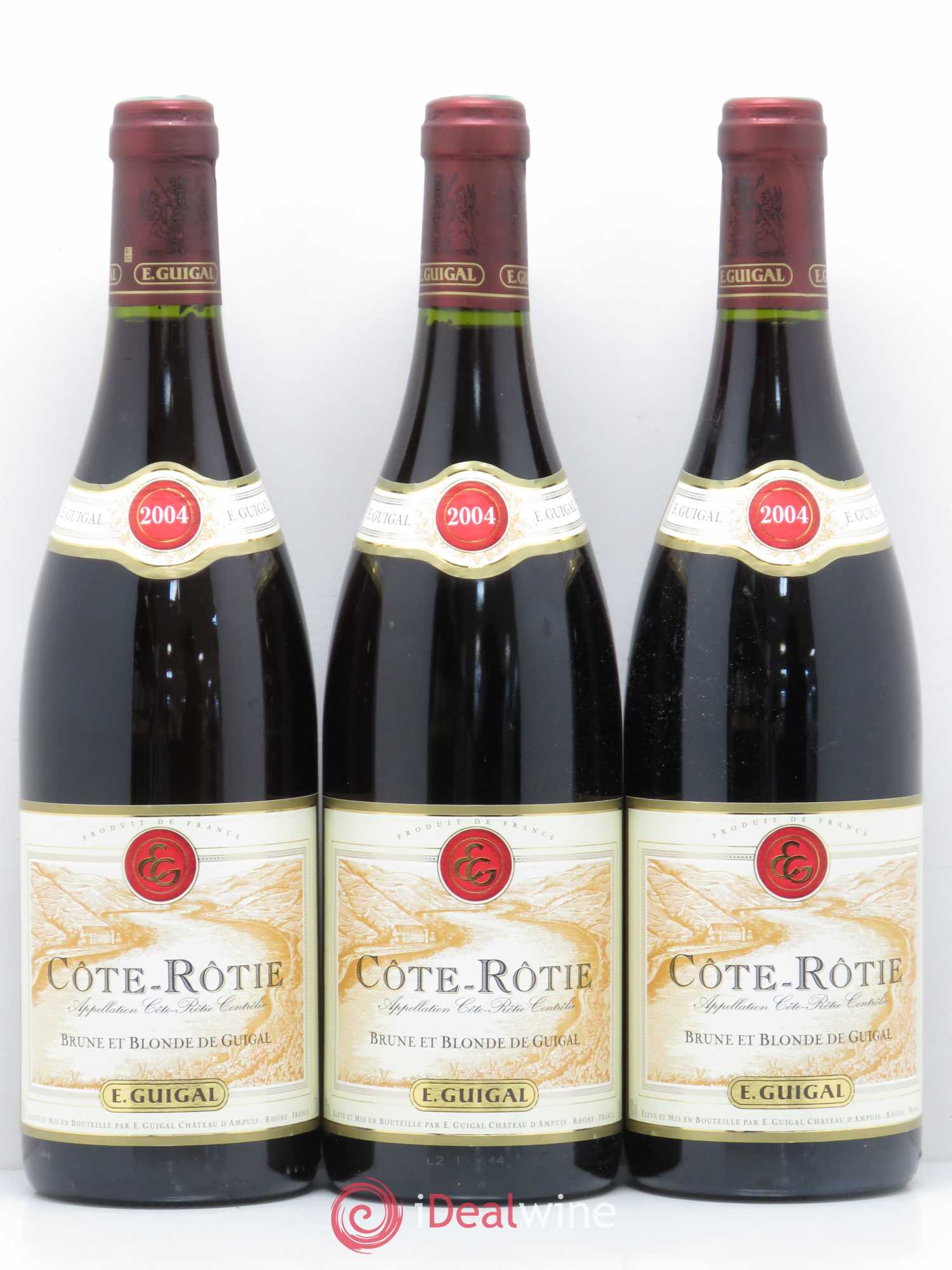 Côte-Rôtie Côtes Brune et Blonde Guigal 2004 - Lot de 6 bouteilles - 2