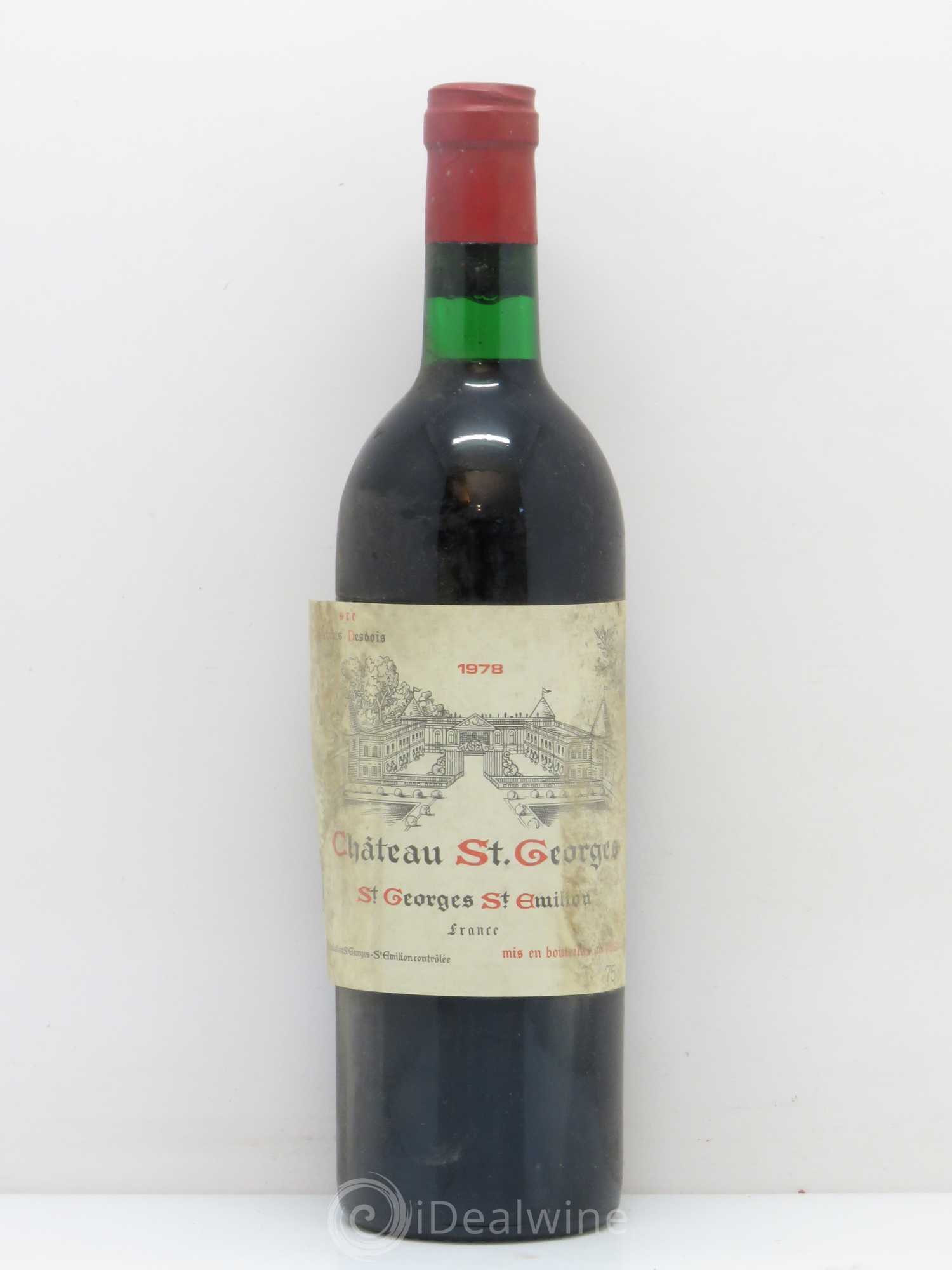 Château Saint-Georges 1978 - Lot de 1 bouteille - 0