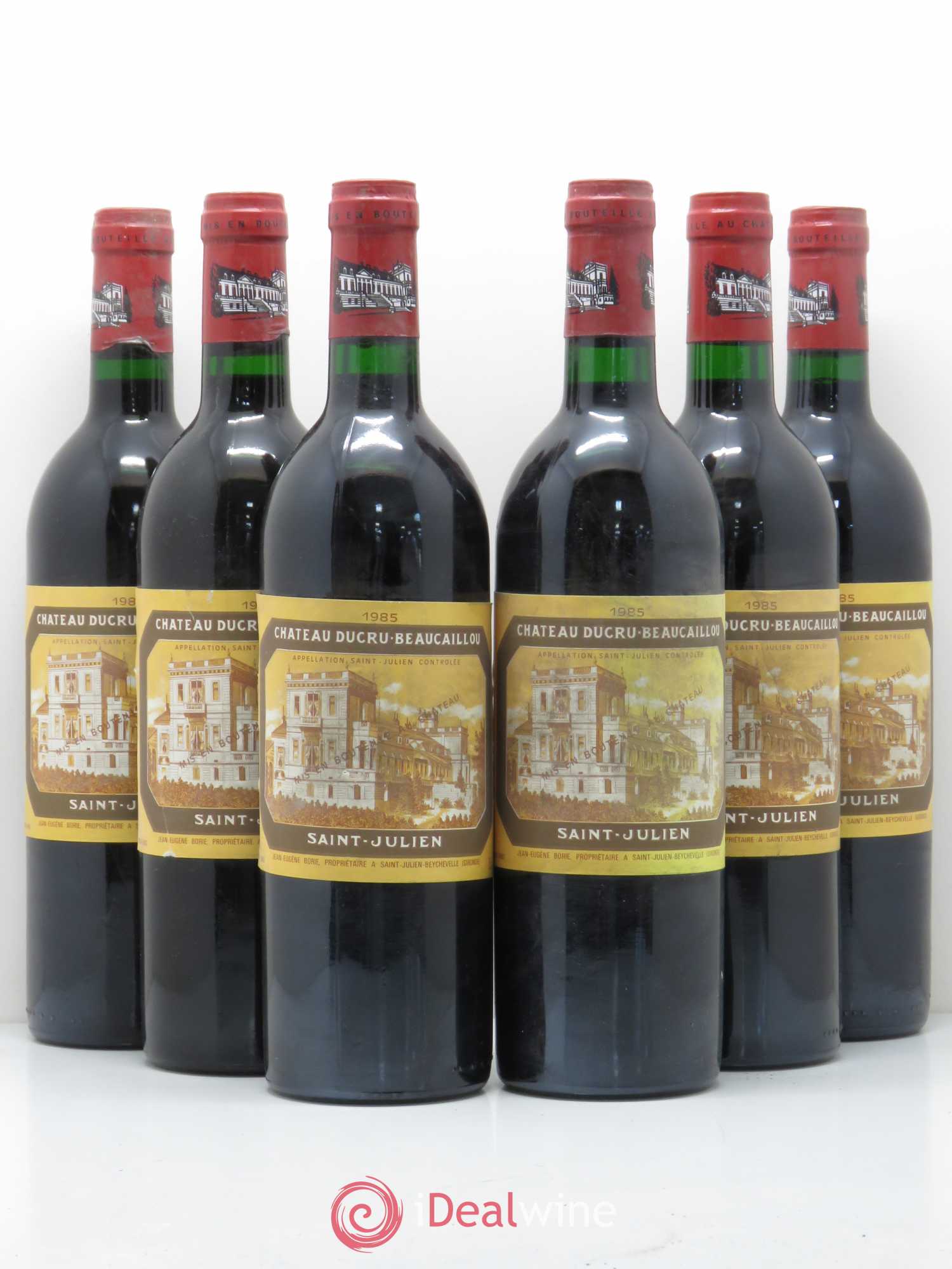 Château Ducru Beaucaillou 2ème Grand Cru Classé 1985 - Lot de 6 bouteilles - 0