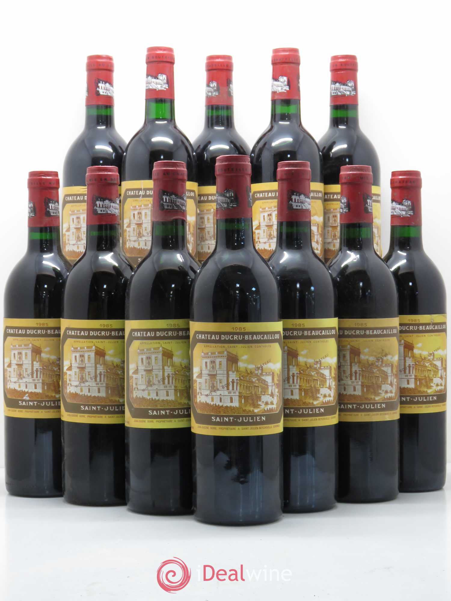 Château Ducru Beaucaillou 2ème Grand Cru Classé 1985 - Lot de 12 bouteilles - 0