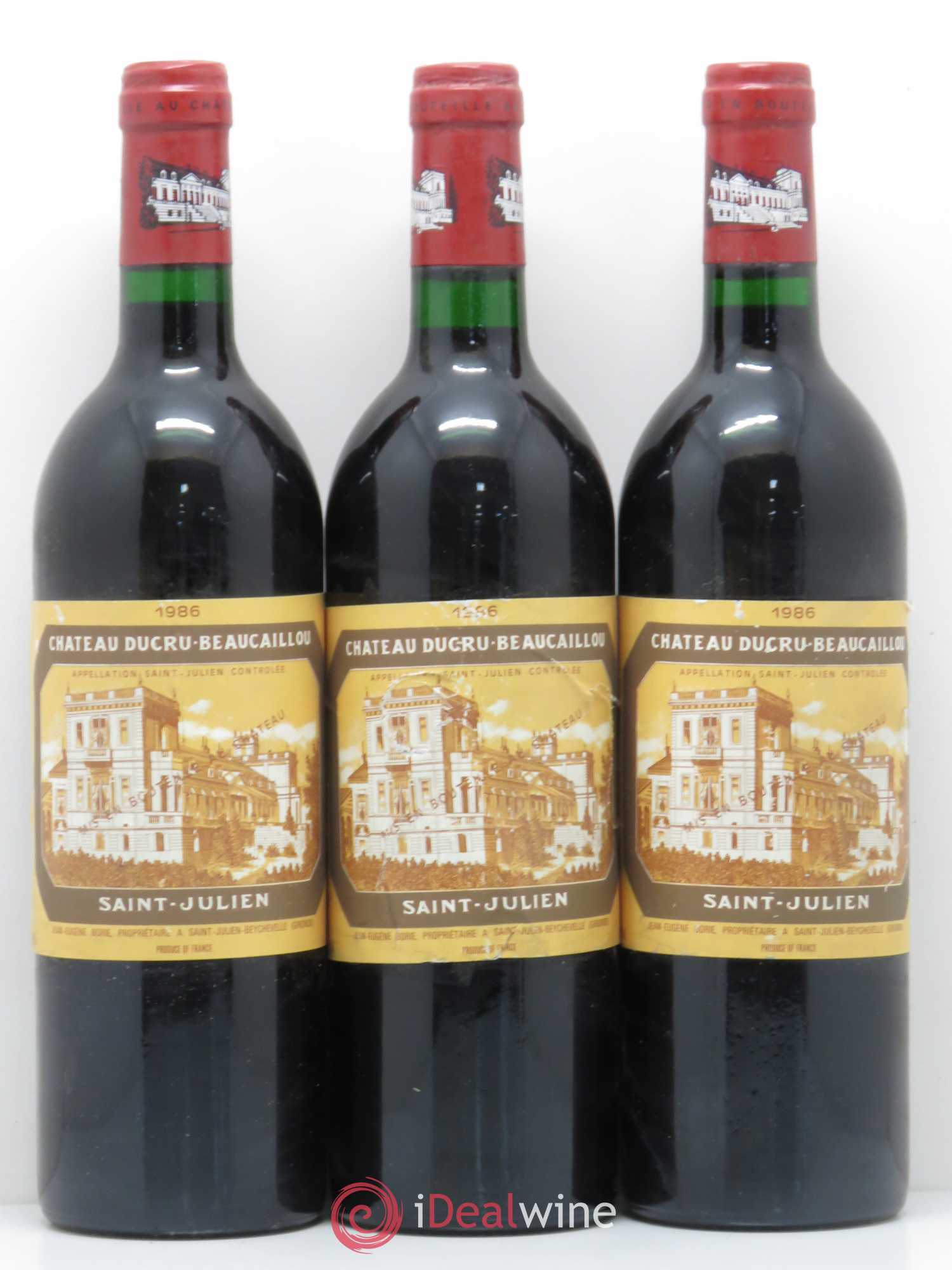 Château Ducru Beaucaillou 2ème Grand Cru Classé 1986 - Lotto di 12 bottiglie - 1