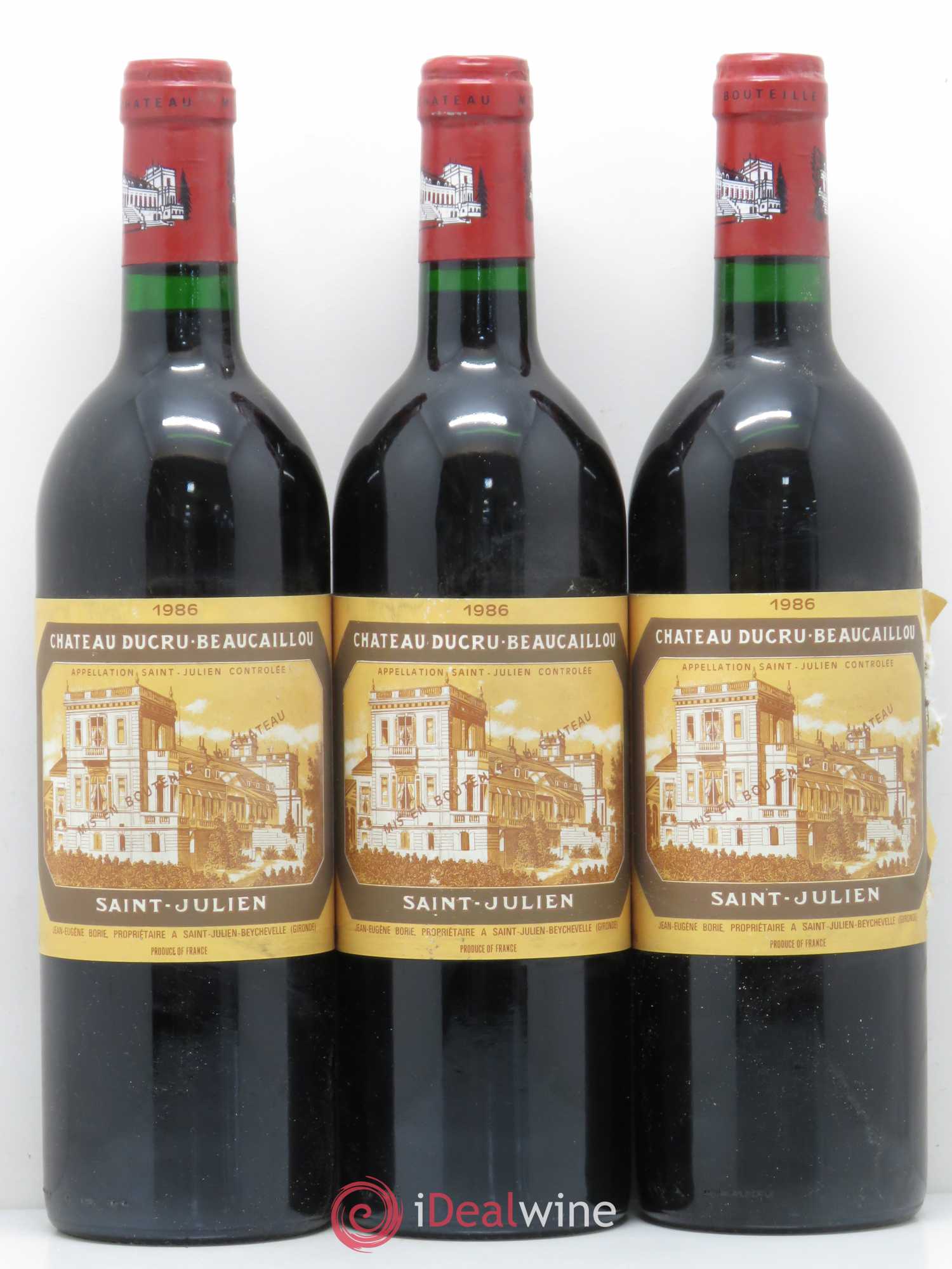 Château Ducru Beaucaillou 2ème Grand Cru Classé 1986 - Lotto di 12 bottiglie - 2