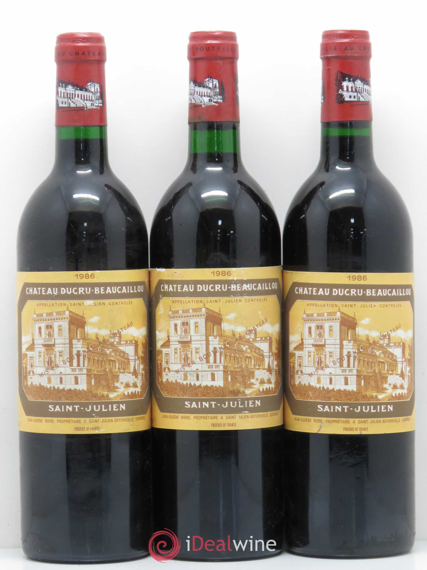 Château Ducru Beaucaillou 2ème Grand Cru Classé 1986 - Lotto di 12 bottiglie - 3