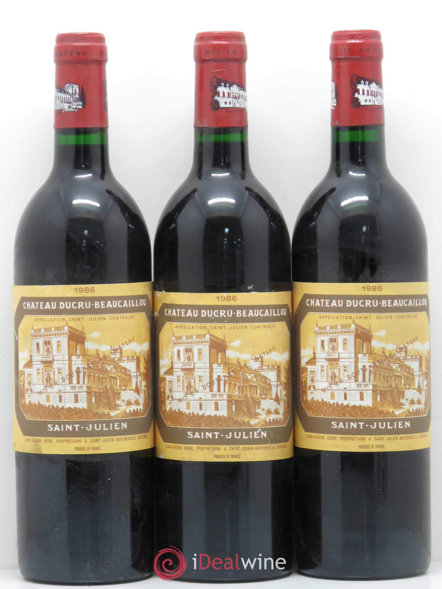 Château Ducru Beaucaillou 2ème Grand Cru Classé 1986 - Lotto di 12 bottiglie - 4