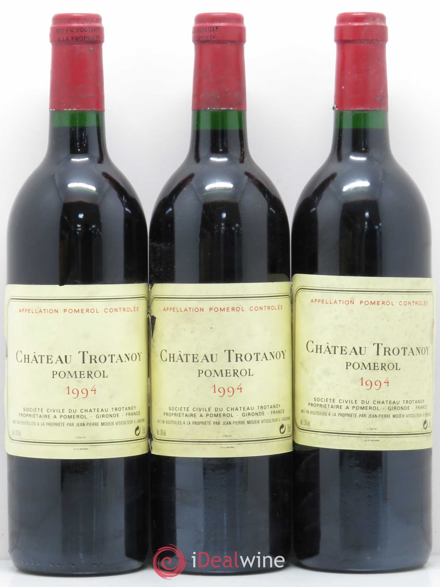 Château Trotanoy 1994 - Lot de 5 bouteilles - 1