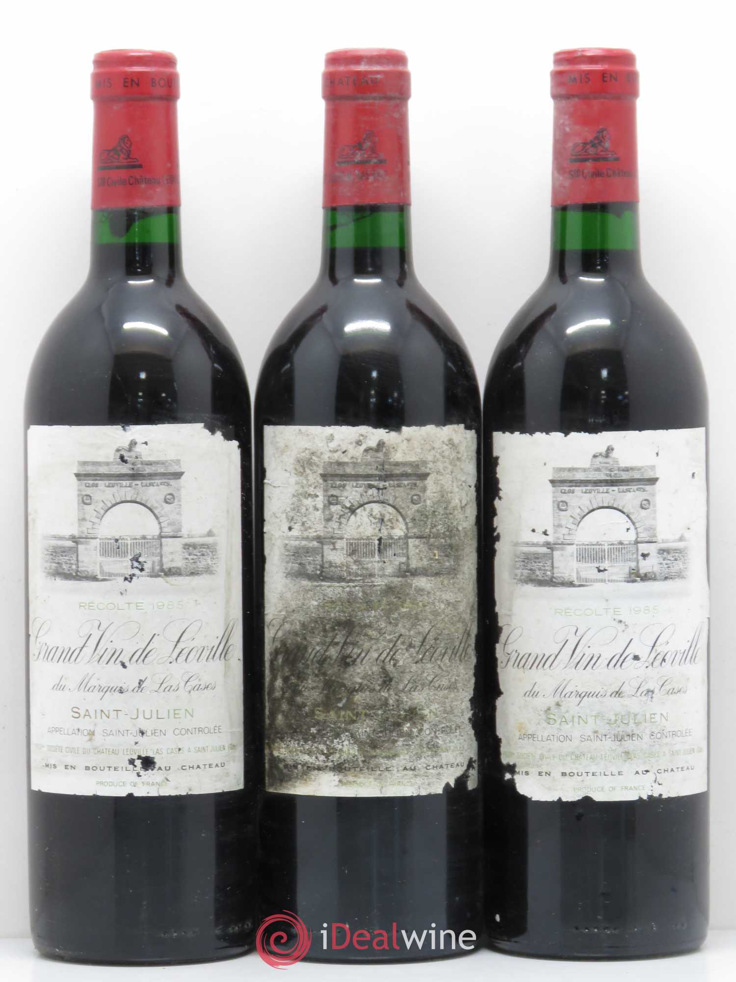Château Léoville Las Cases 2ème Grand Cru Classé 1985 - Lot de 12 bouteilles - 3