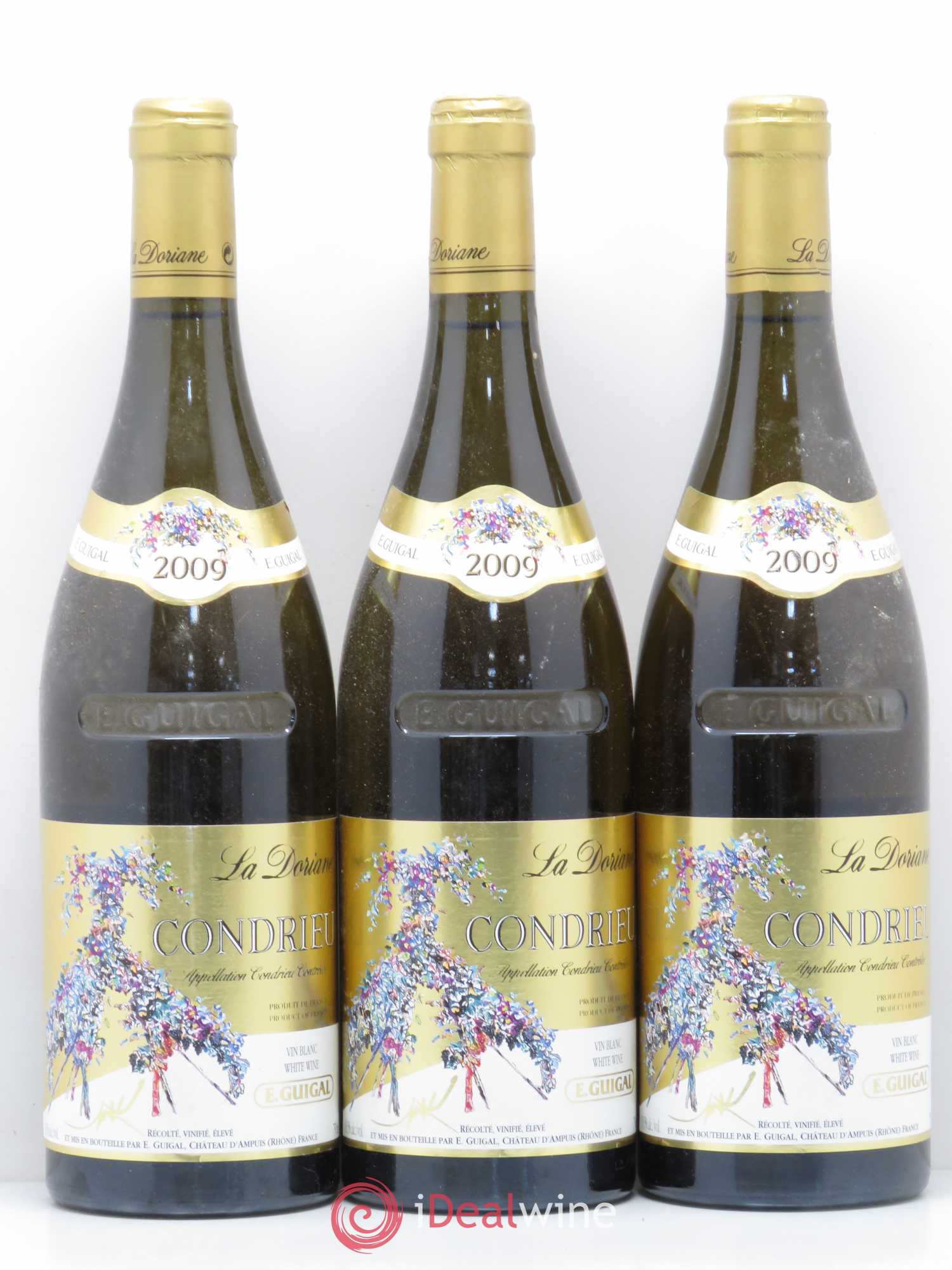 Condrieu La Doriane Guigal 2009 - Lot de 3 bouteilles - 0