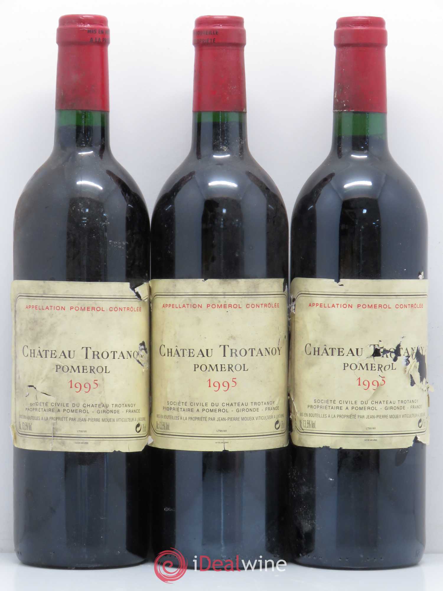 Château Trotanoy 1995 - Lot de 12 bouteilles - 2