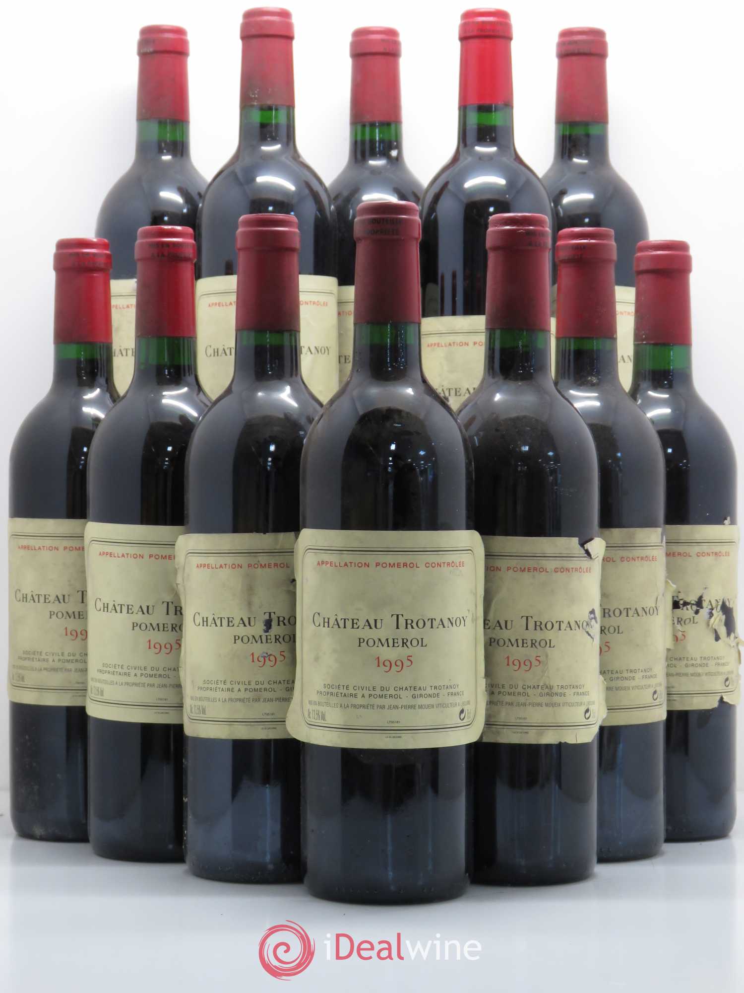 Château Trotanoy 1995 - Lot de 12 bouteilles - 0