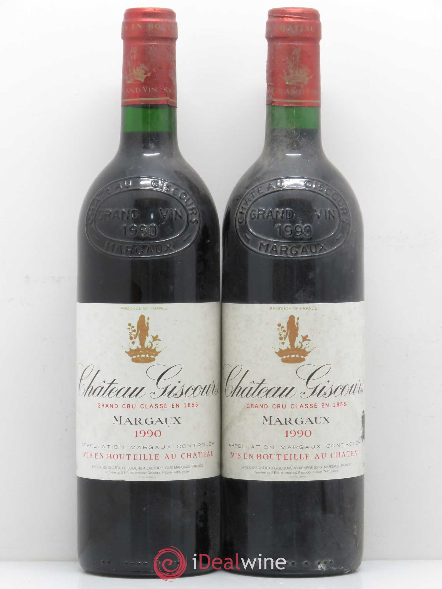 Château Giscours 3ème Grand Cru Classé 1990 - Lot de 5 bouteilles - 2