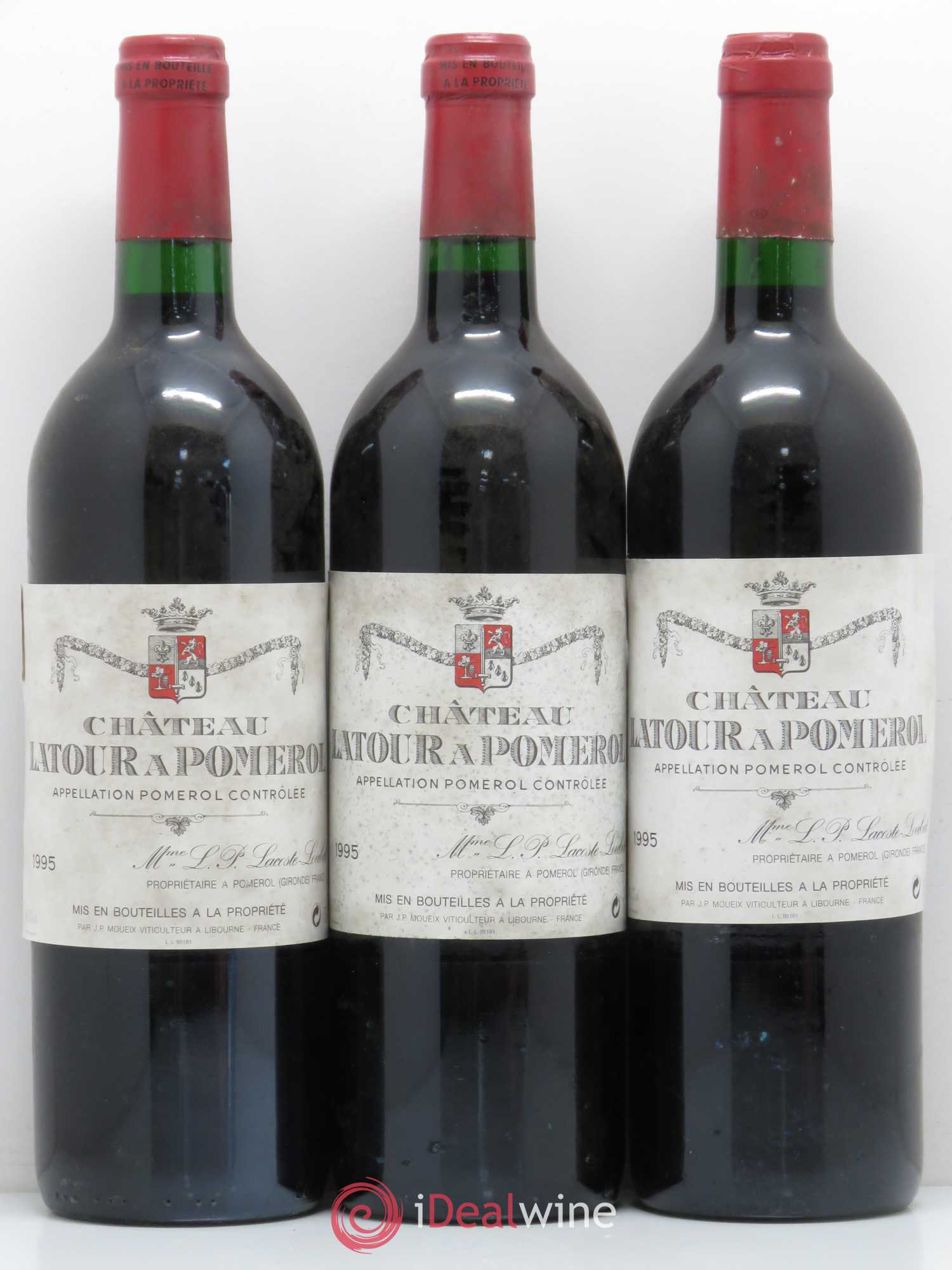 Château Latour à Pomerol 1995 - Lot de 12 bouteilles - 2