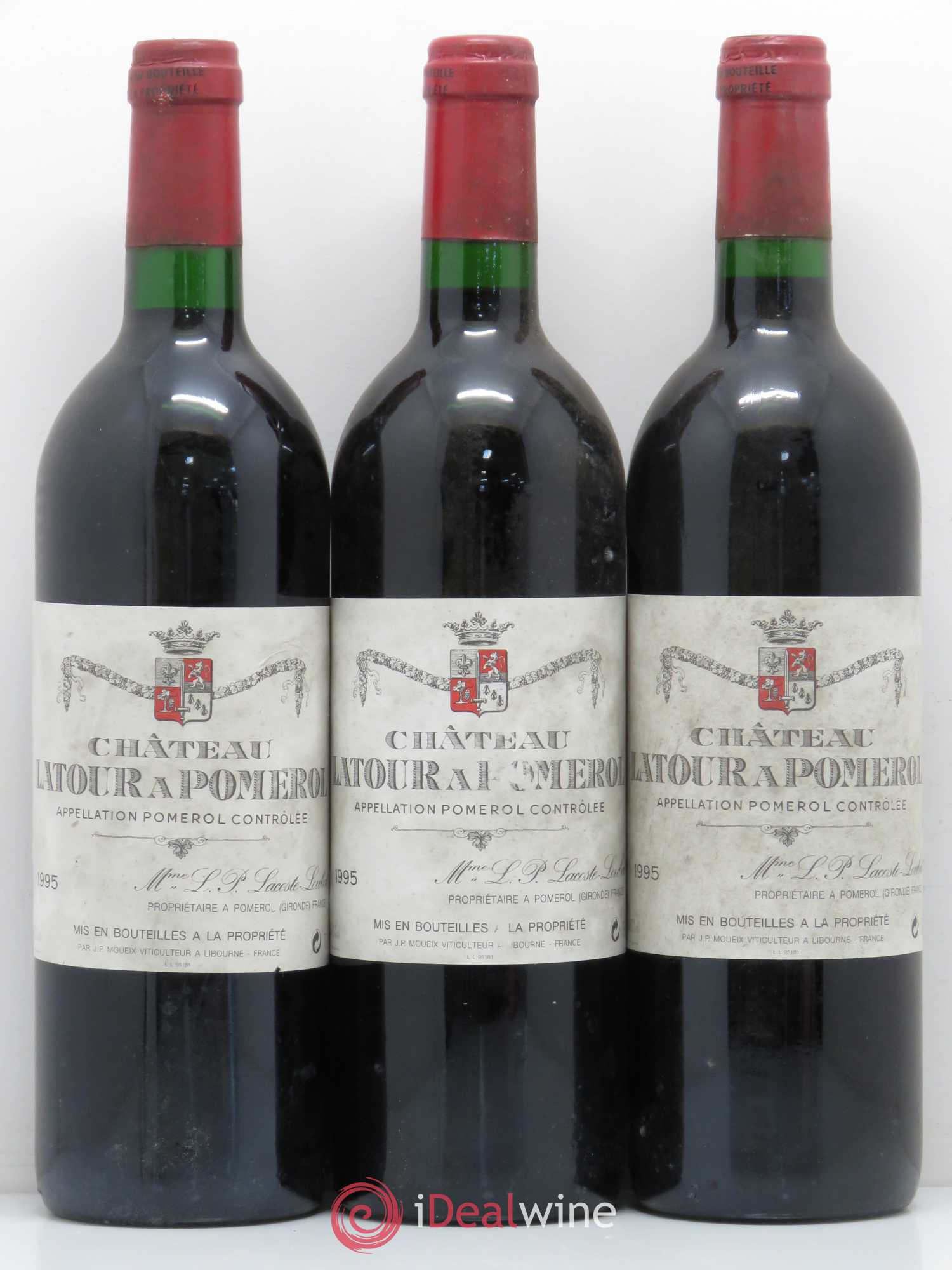 Château Latour à Pomerol 1995 - Lot de 12 bouteilles - 4