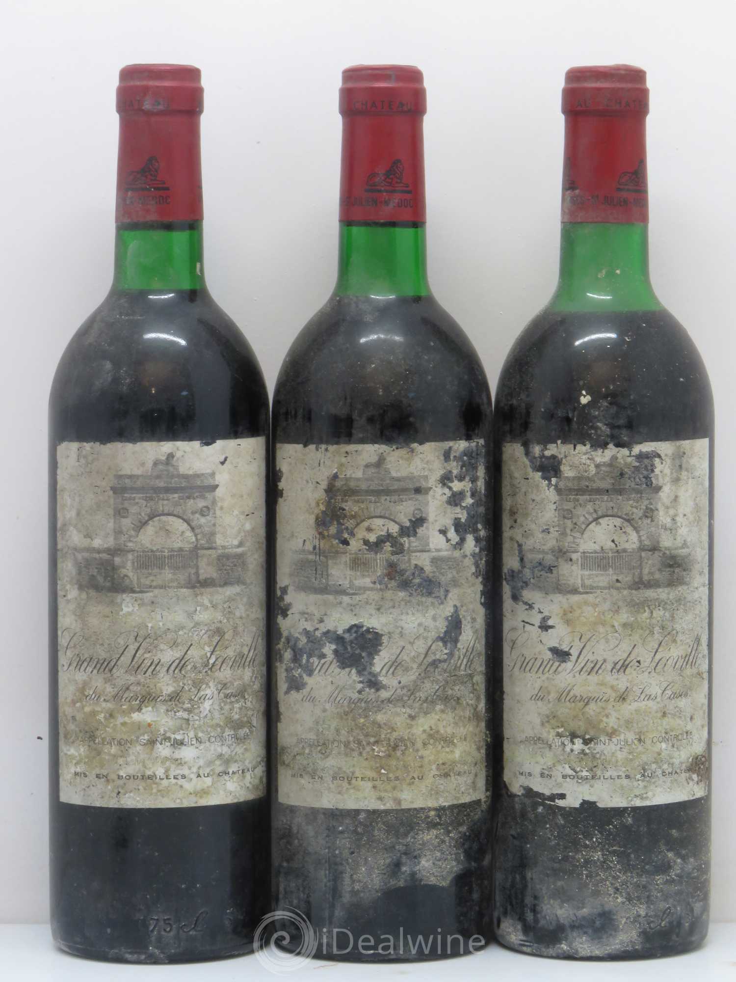Château Léoville Las Cases 2ème Grand Cru Classé 1978 - Lot de 6 bouteilles - 1