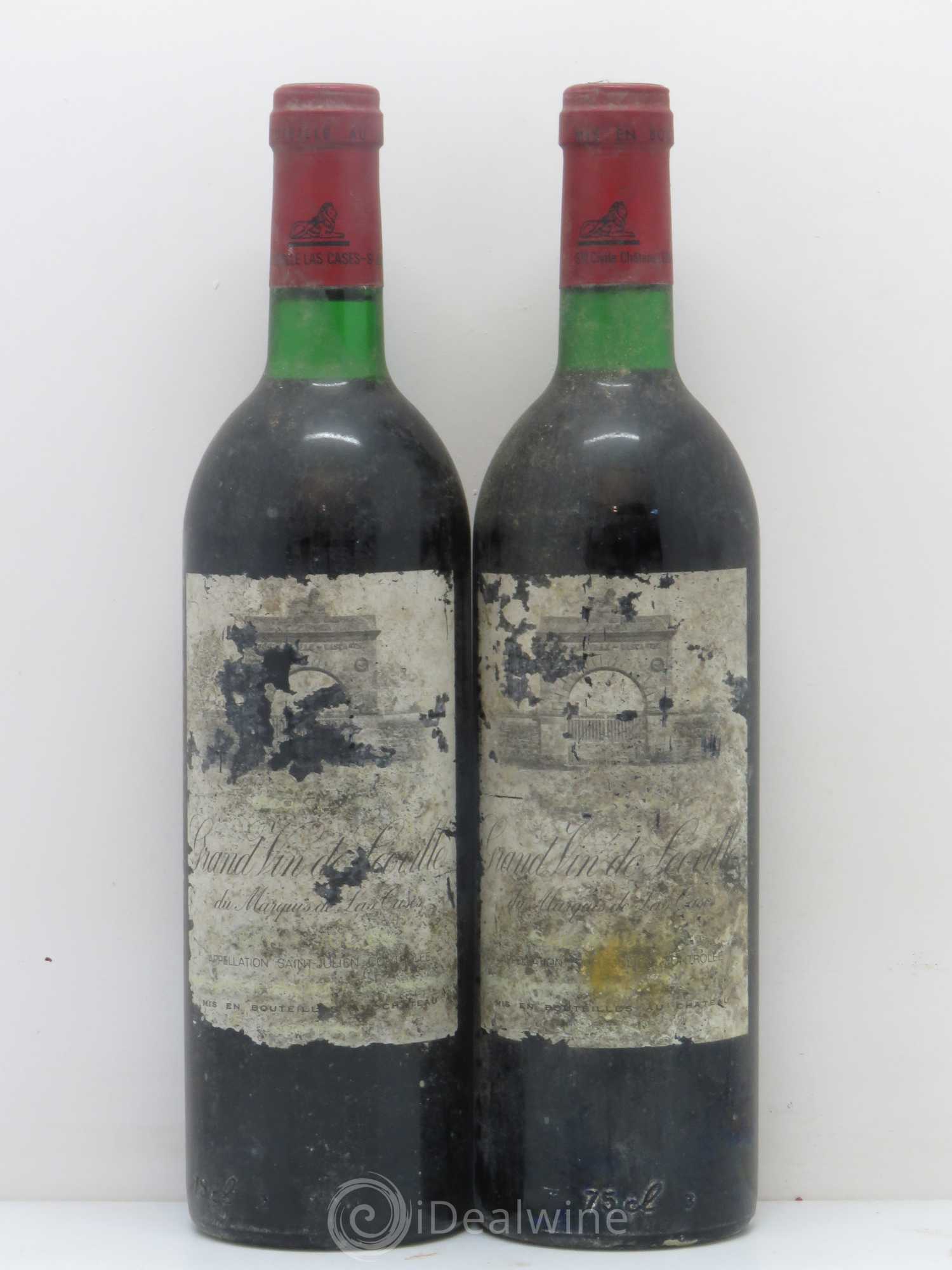 Château Léoville Las Cases 2ème Grand Cru Classé 1978 - Lot de 2 bouteilles - 0