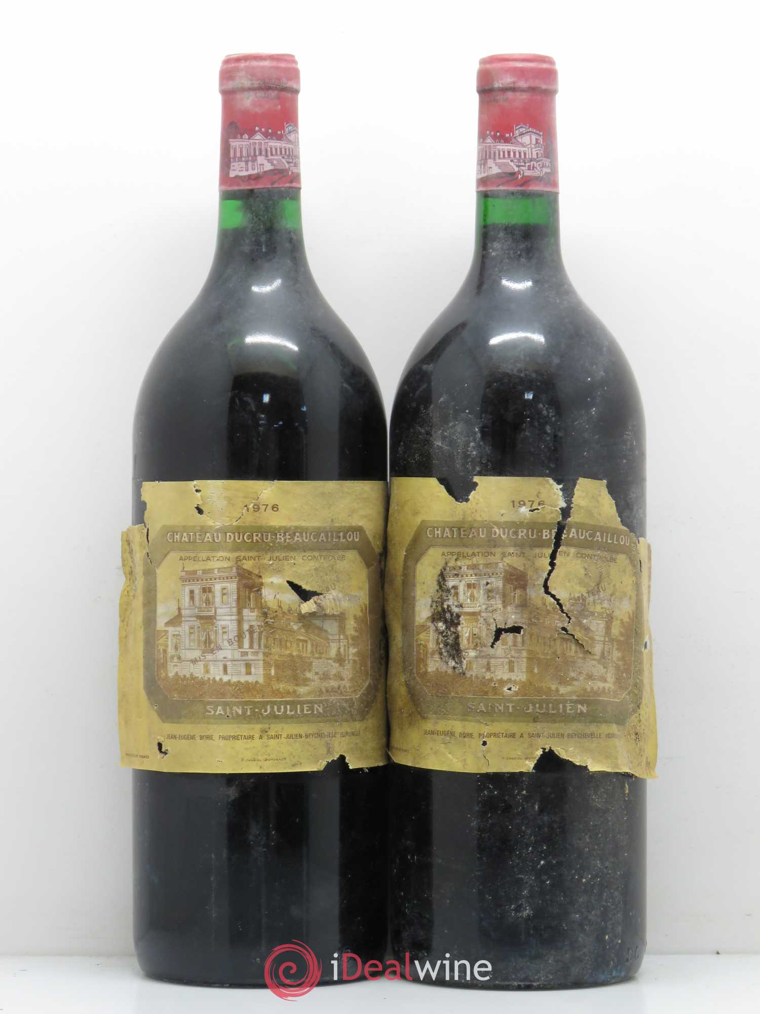 Château Ducru Beaucaillou 2ème Grand Cru Classé (sans prix de réserve) 1976 - Lot de 2 magnums - 0