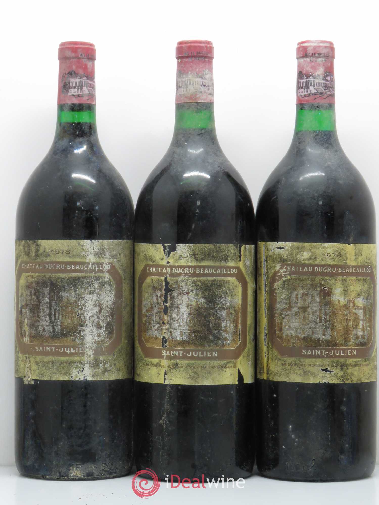 Château Ducru Beaucaillou 2ème Grand Cru Classé 1978 - Lot de 6 magnums - 1