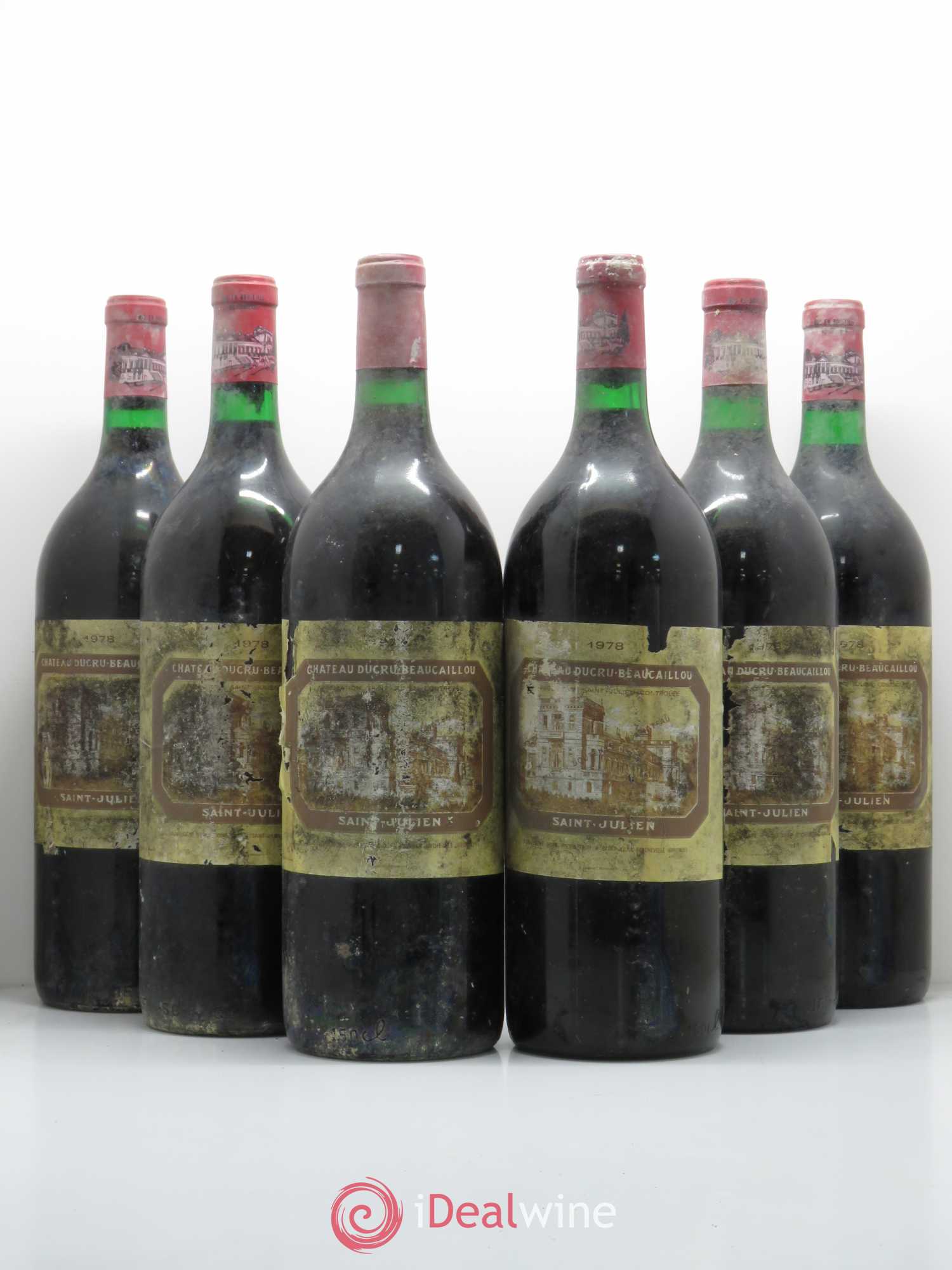 Château Ducru Beaucaillou 2ème Grand Cru Classé 1978 - Lot de 6 magnums - 0