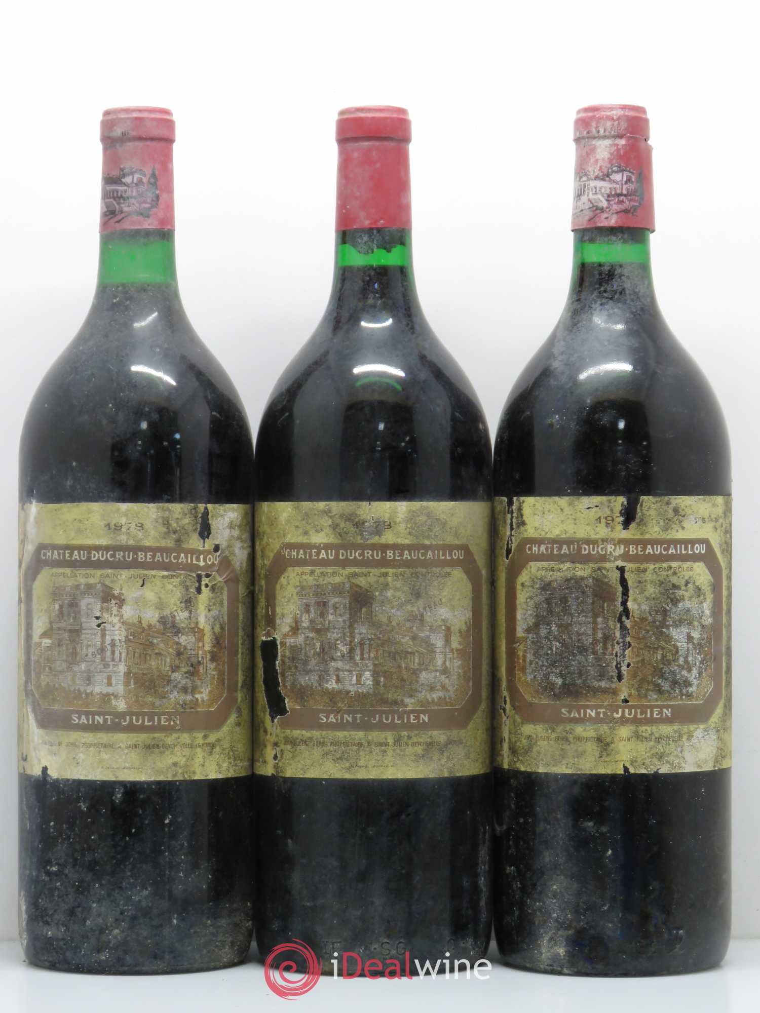 Château Ducru Beaucaillou 2ème Grand Cru Classé 1978 - Lot de 3 magnums - 0