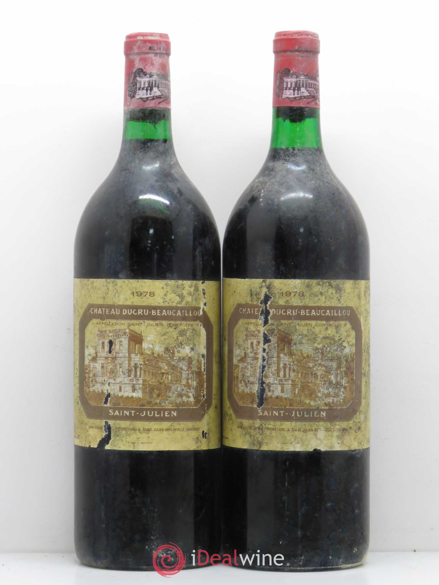 Château Ducru Beaucaillou 2ème Grand Cru Classé 1978 - Lot de 2 magnums - 0