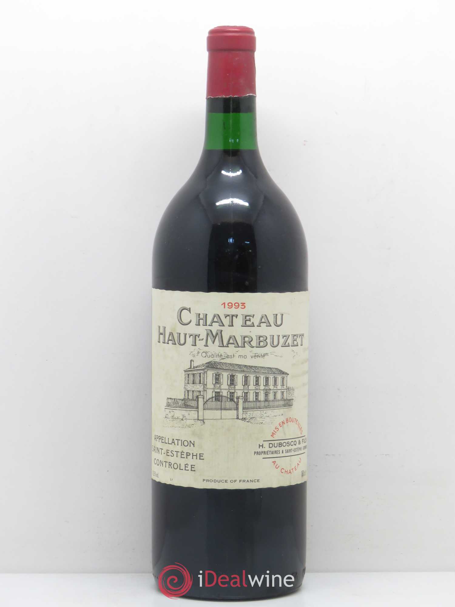 Château Haut Marbuzet 1993 - Lot de 1 magnum - 0