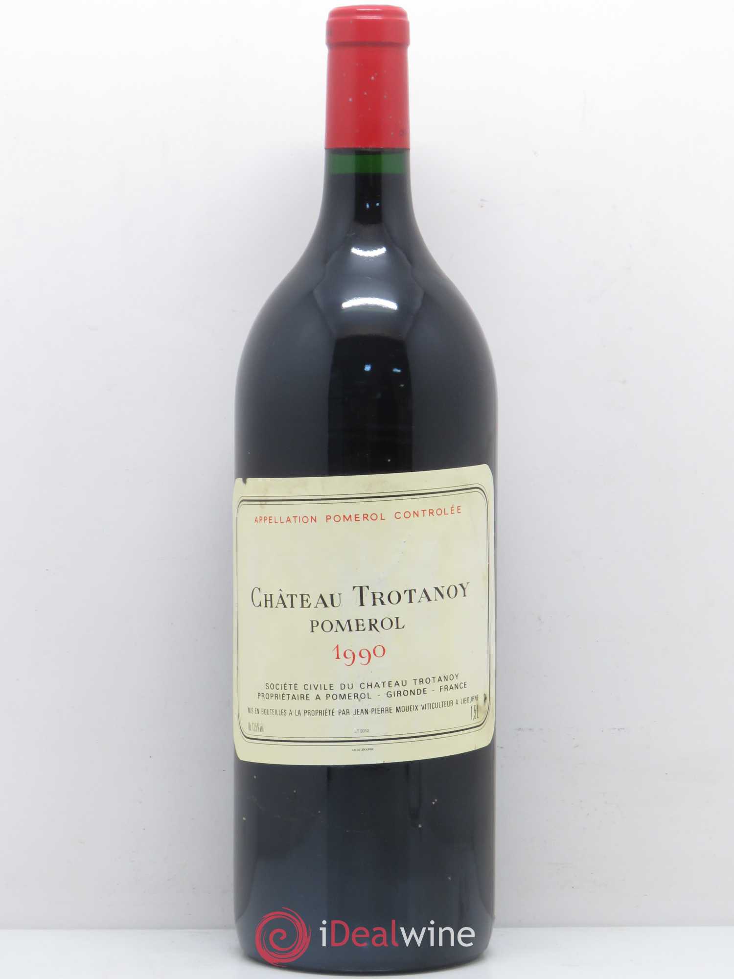 Château Trotanoy 1990 - Lot de 1 magnum - 0