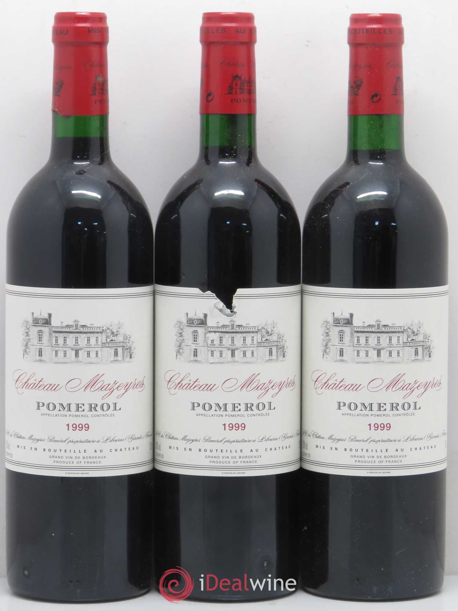 Château Mazeyres 1999 - Lot de 12 bouteilles - 1