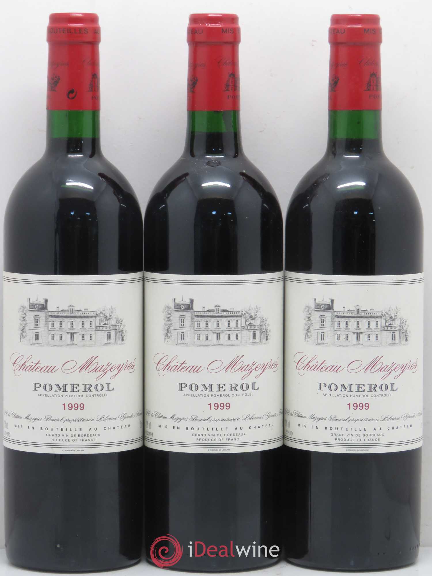 Château Mazeyres 1999 - Lot de 12 bouteilles - 2
