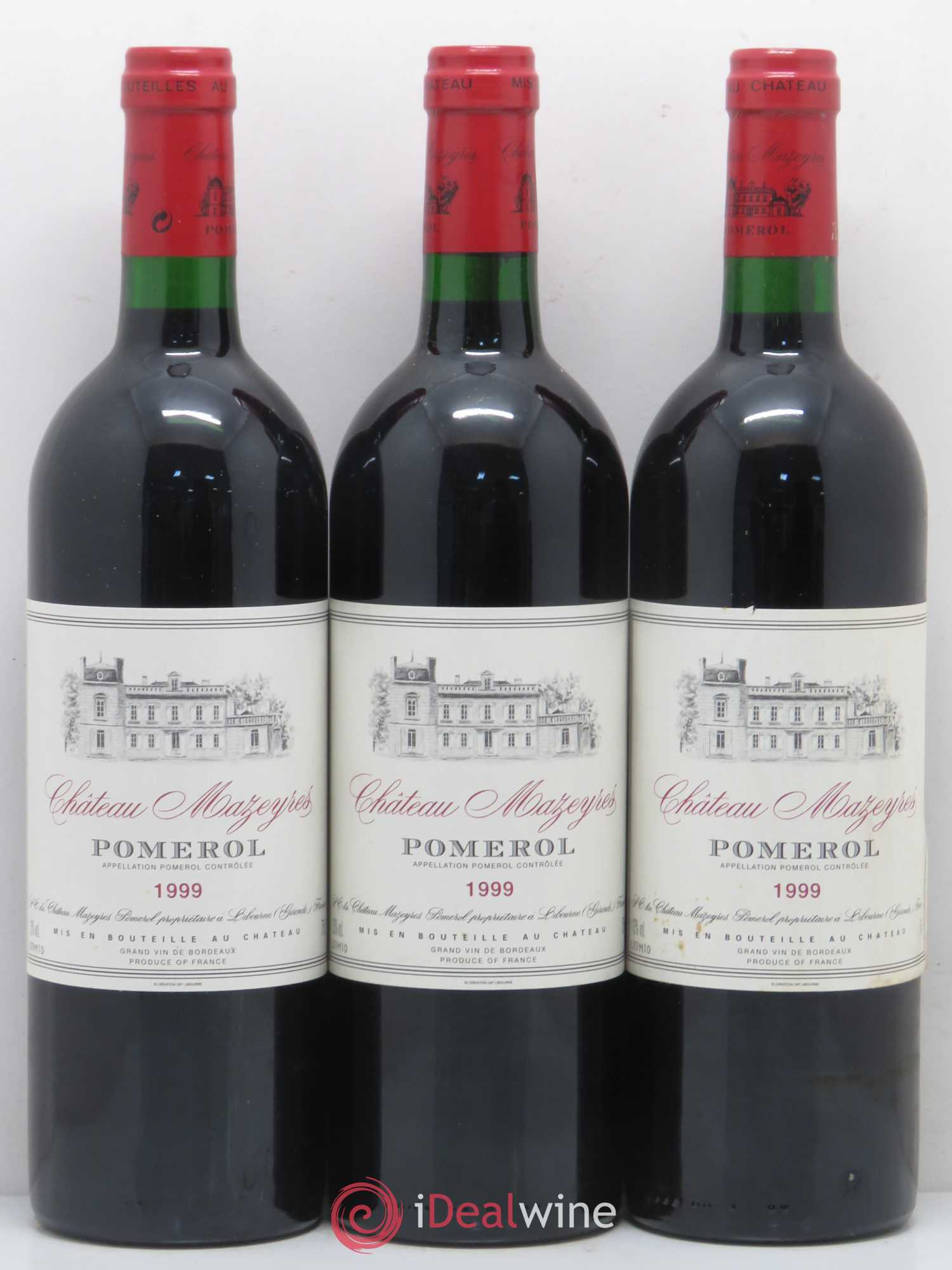 Château Mazeyres 1999 - Lot de 12 bouteilles - 3