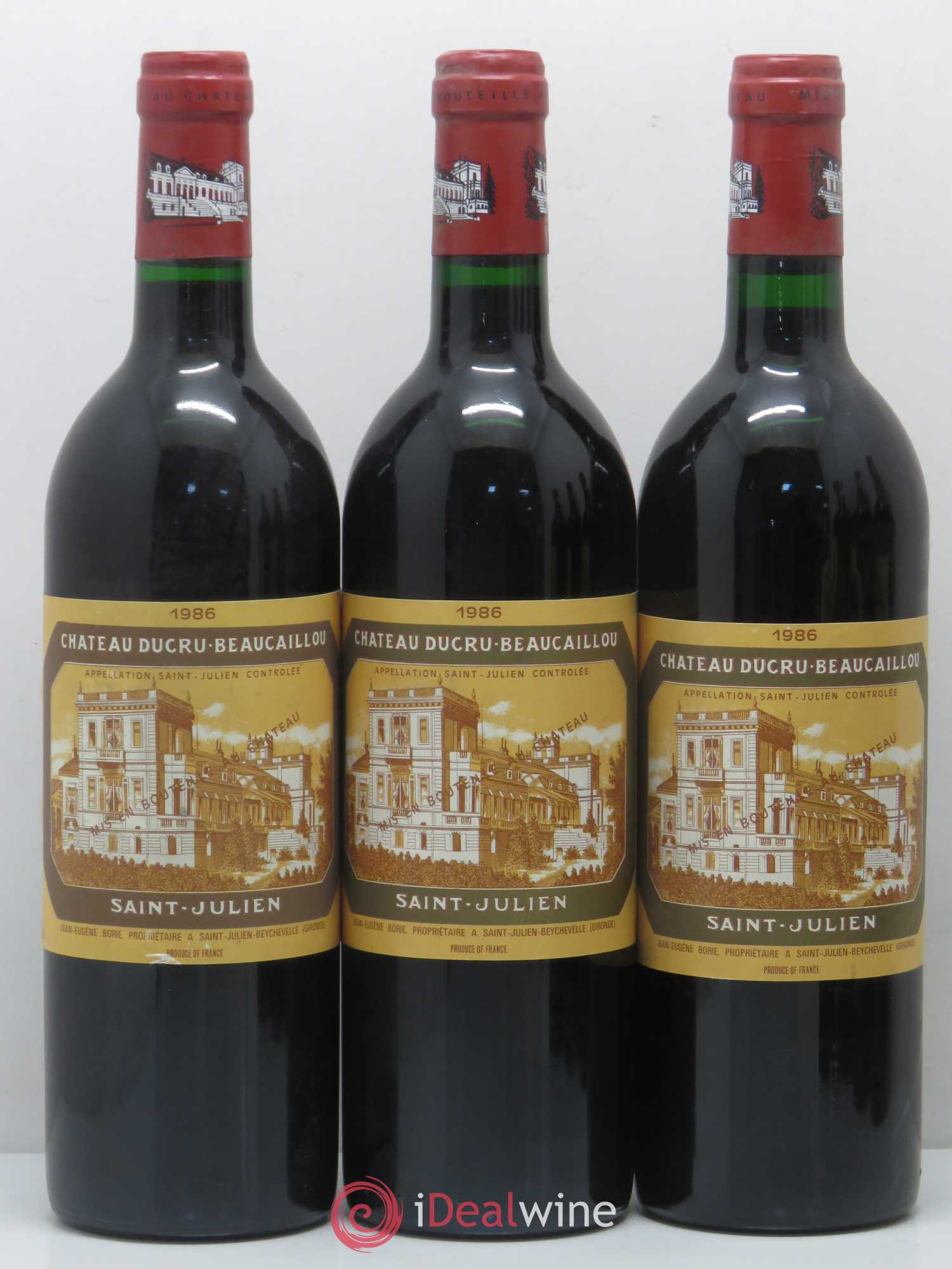 Château Ducru Beaucaillou 2ème Grand Cru Classé 1986 - Lot de 6 bouteilles - 1