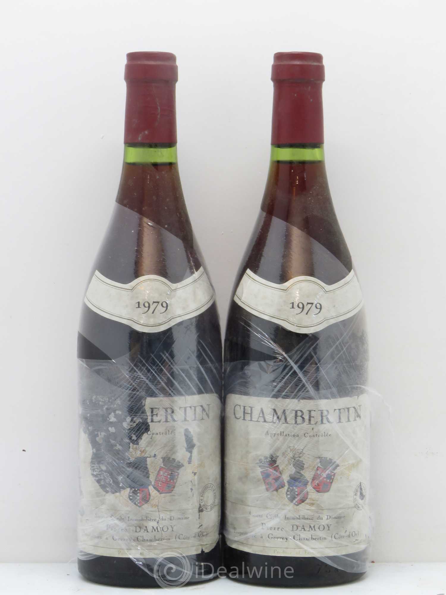 Chambertin Grand Cru Pierre Damoy 1979 - Lot de 2 bouteilles - 0