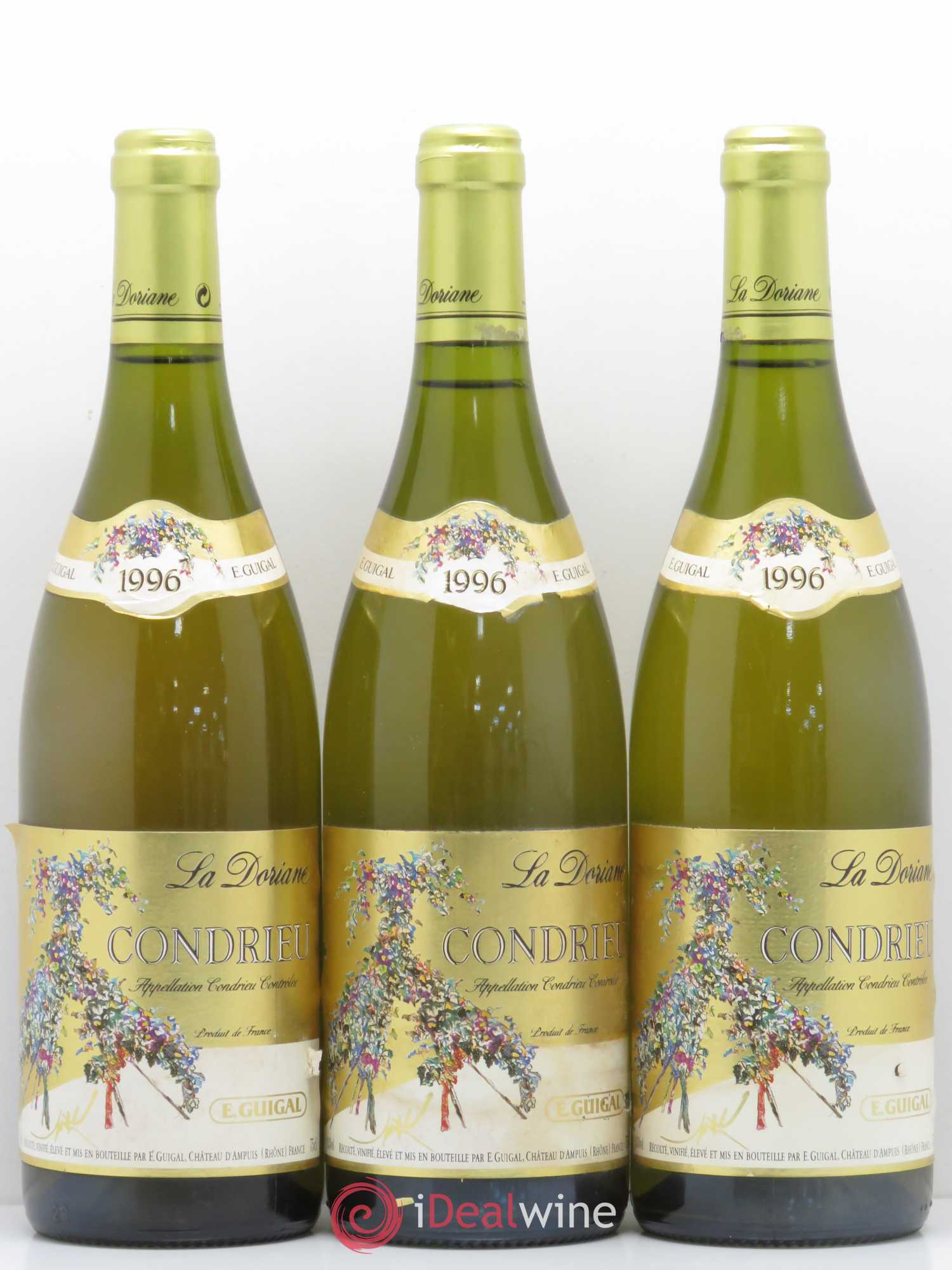 Condrieu La Doriane Guigal 1996 - Lot de 6 bouteilles - 1
