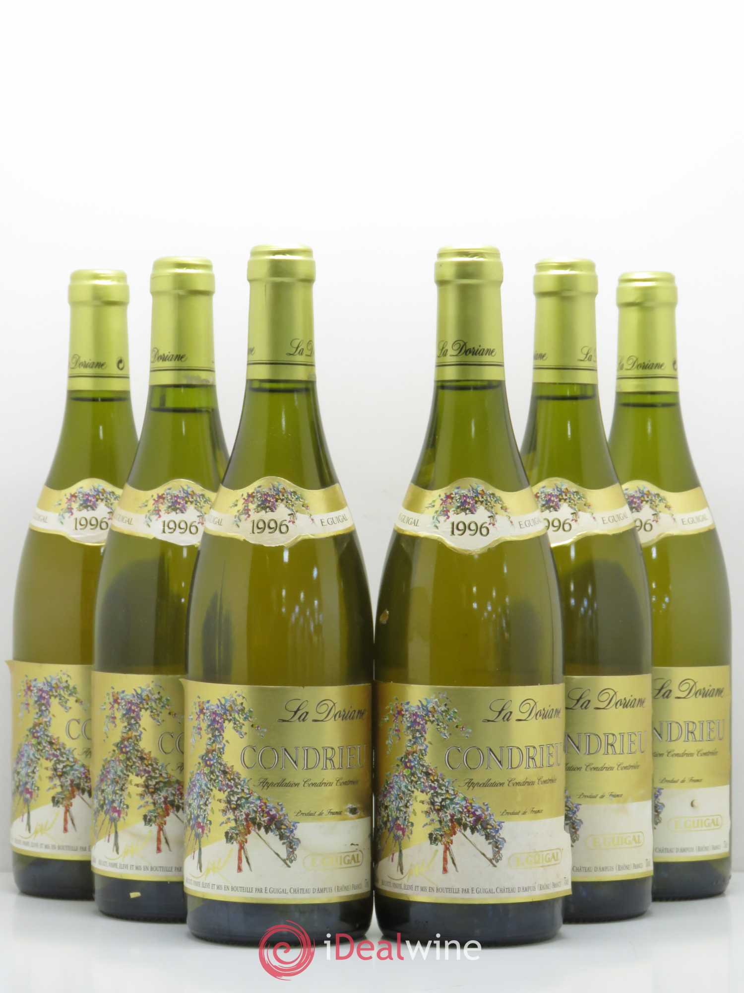 Condrieu La Doriane Guigal 1996 - Lot de 6 bouteilles - 0