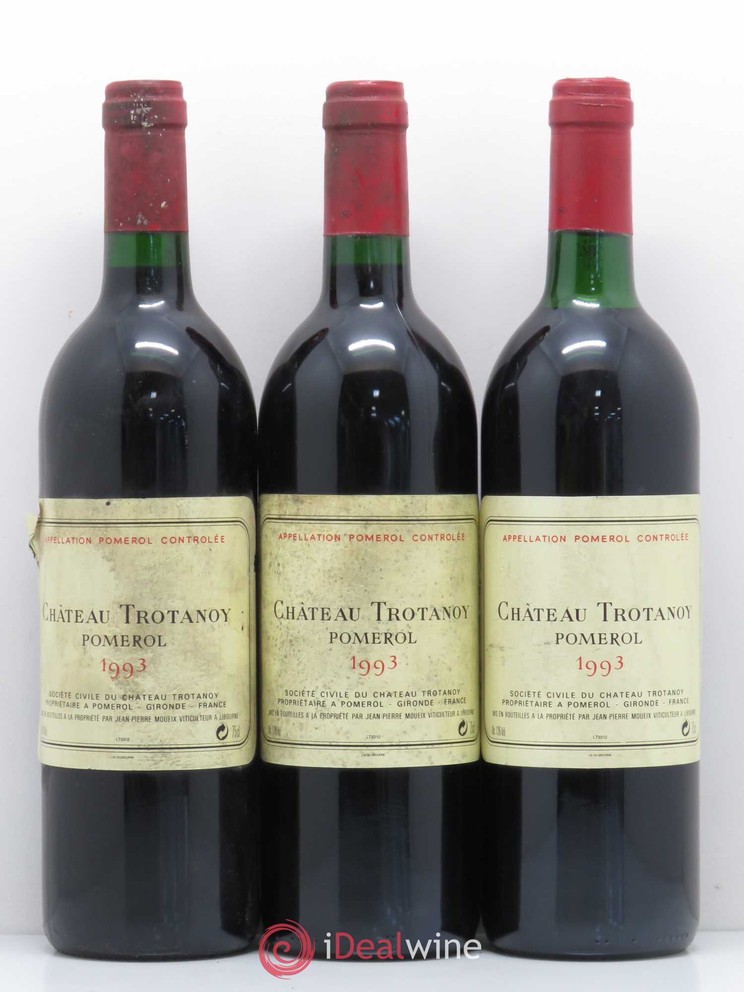 Château Trotanoy 1993 - Lot de 12 bouteilles - 2