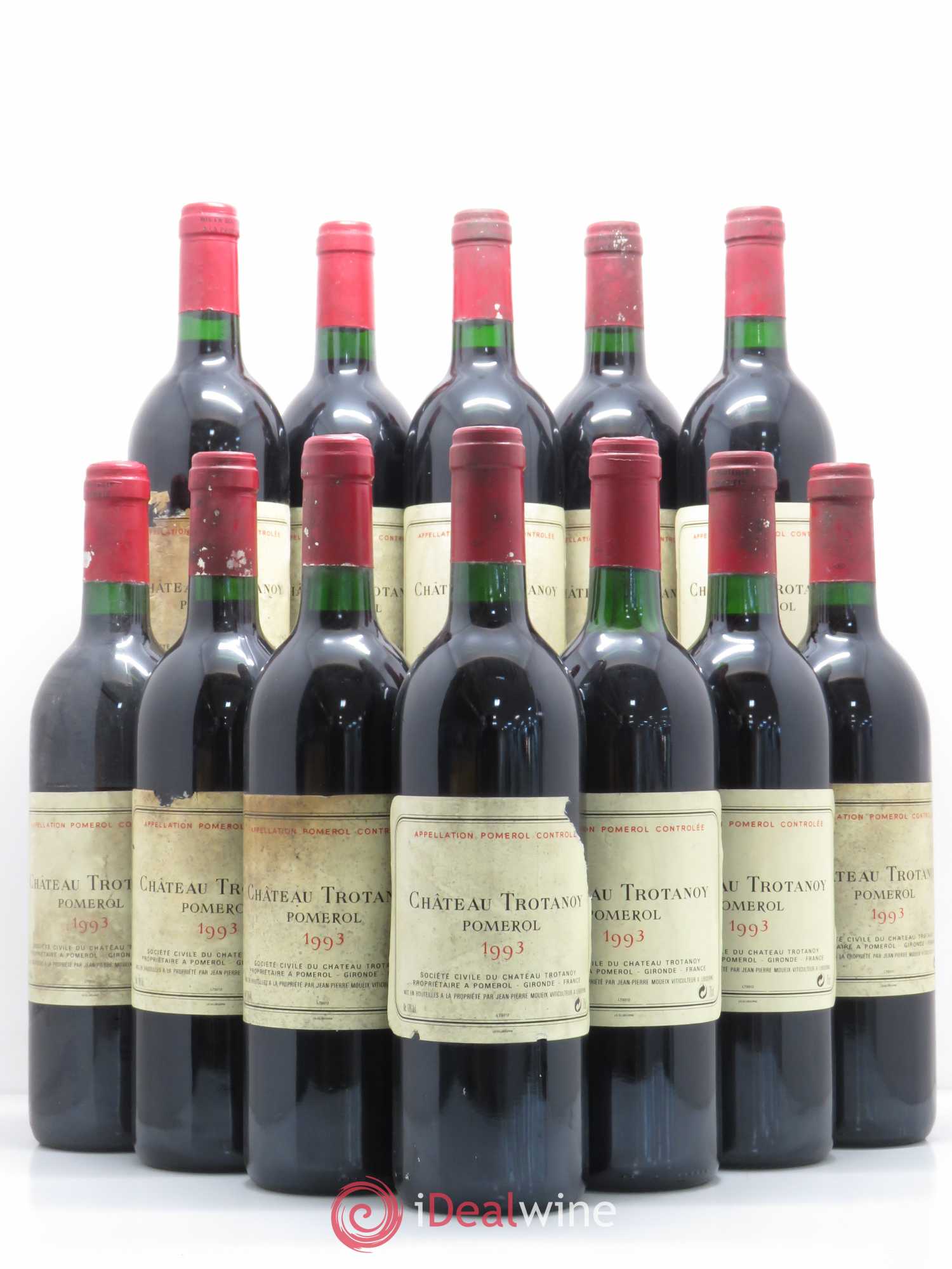 Château Trotanoy 1993 - Lot de 12 bouteilles - 0