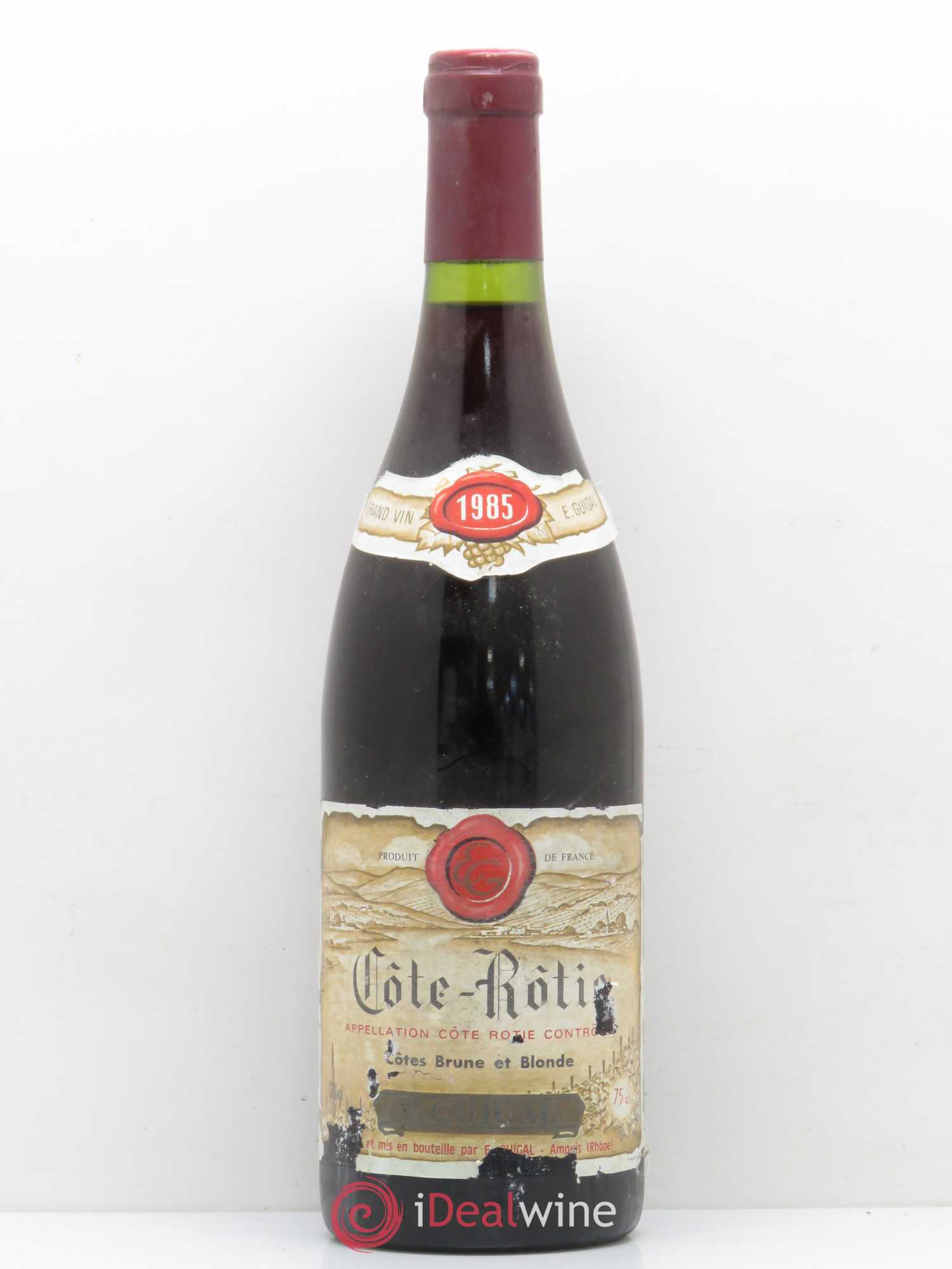 Côte-Rôtie Côtes Brune et Blonde Guigal 1985 - Lot de 1 bouteille - 0