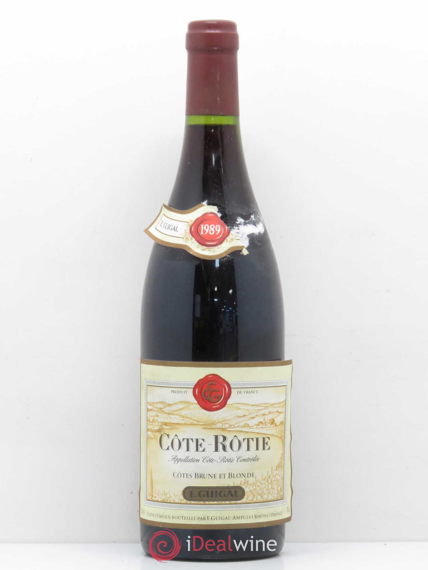 Côte-Rôtie Côtes Brune et Blonde Guigal 1989 - Lot de 1 bouteille - 0