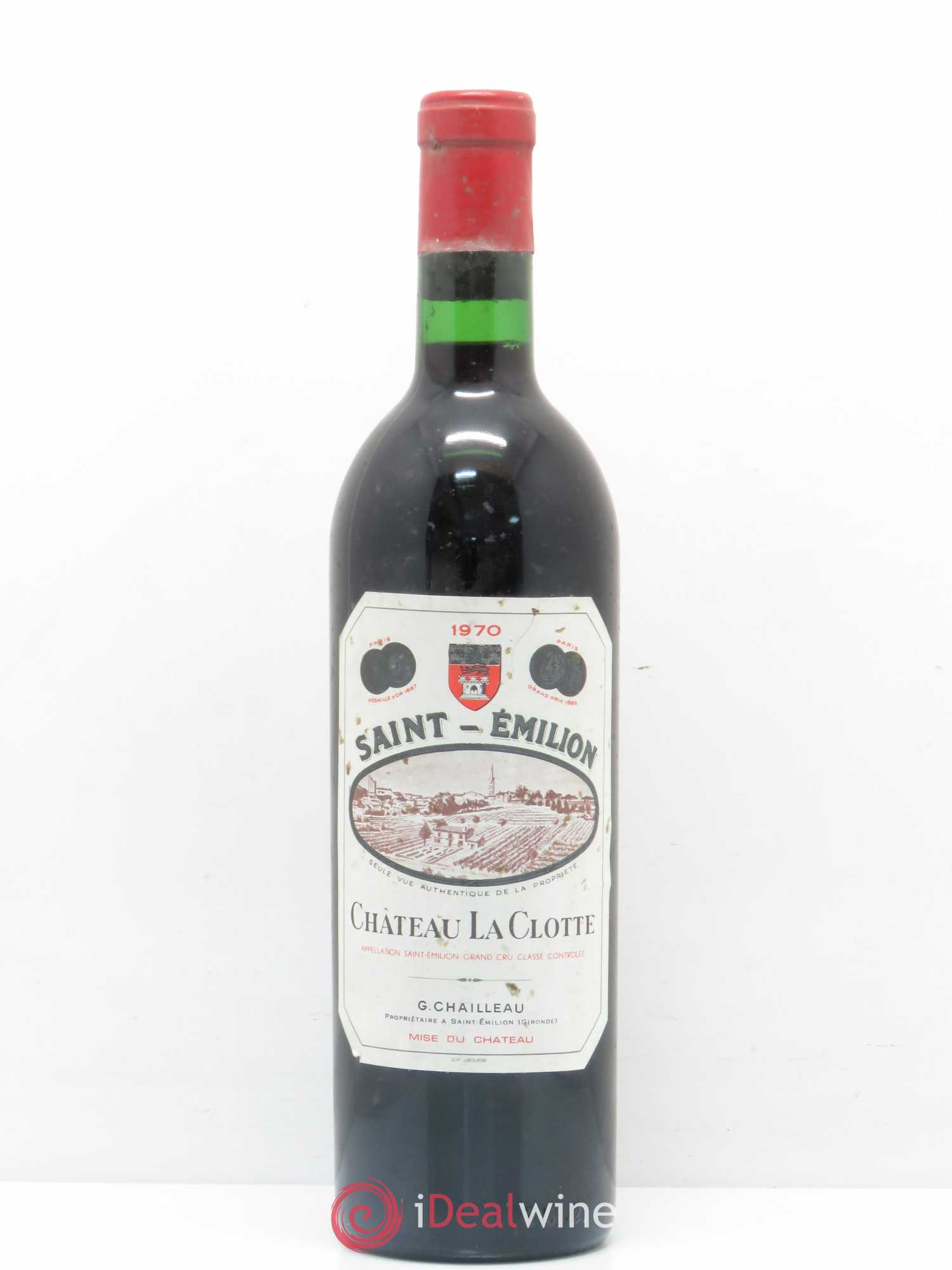 Château la Clotte 1970 - Lot de 1 bouteille - 0