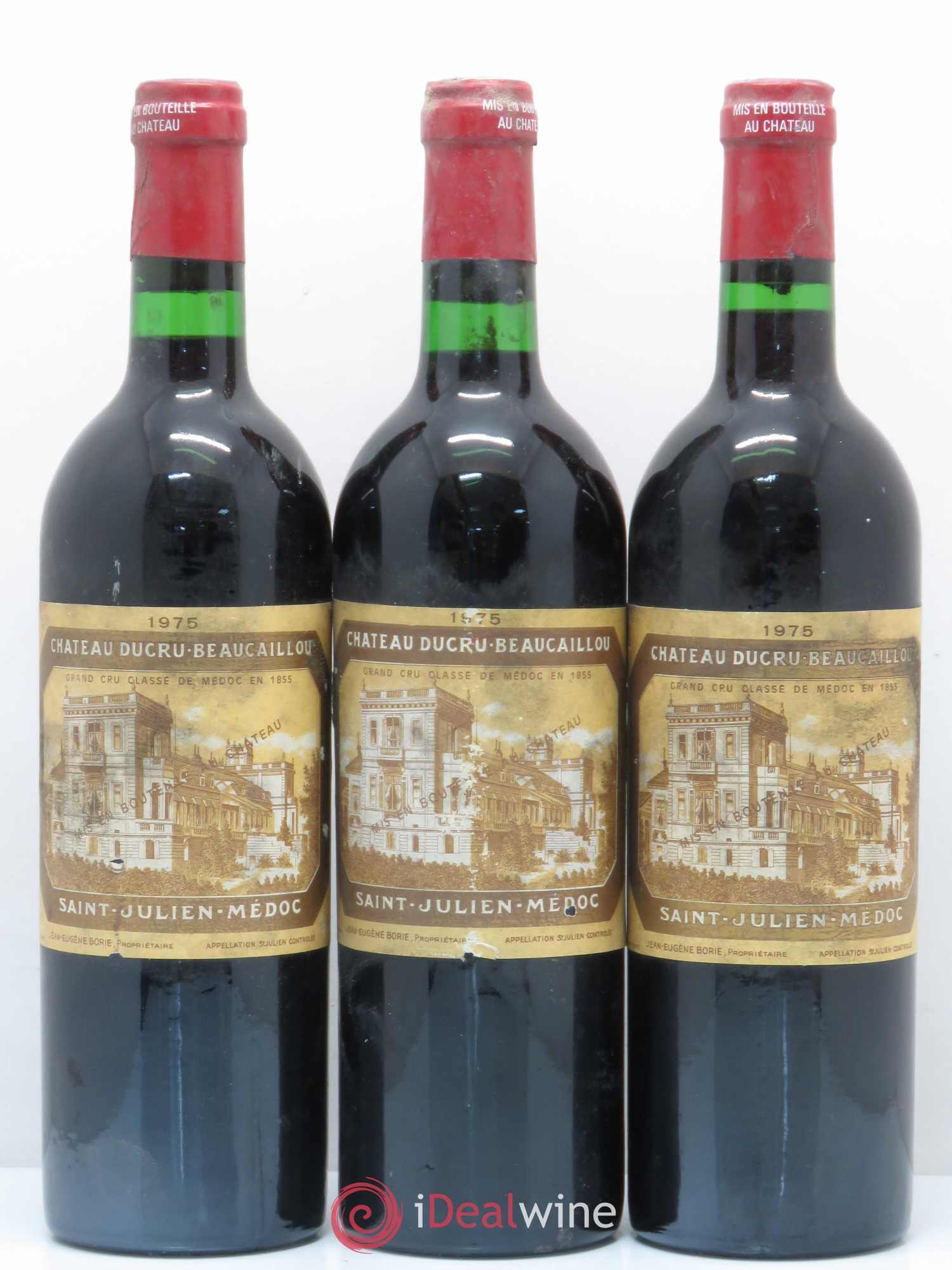 Château Ducru Beaucaillou 2ème Grand Cru Classé 1975 - Lot de 12 bouteilles - 1