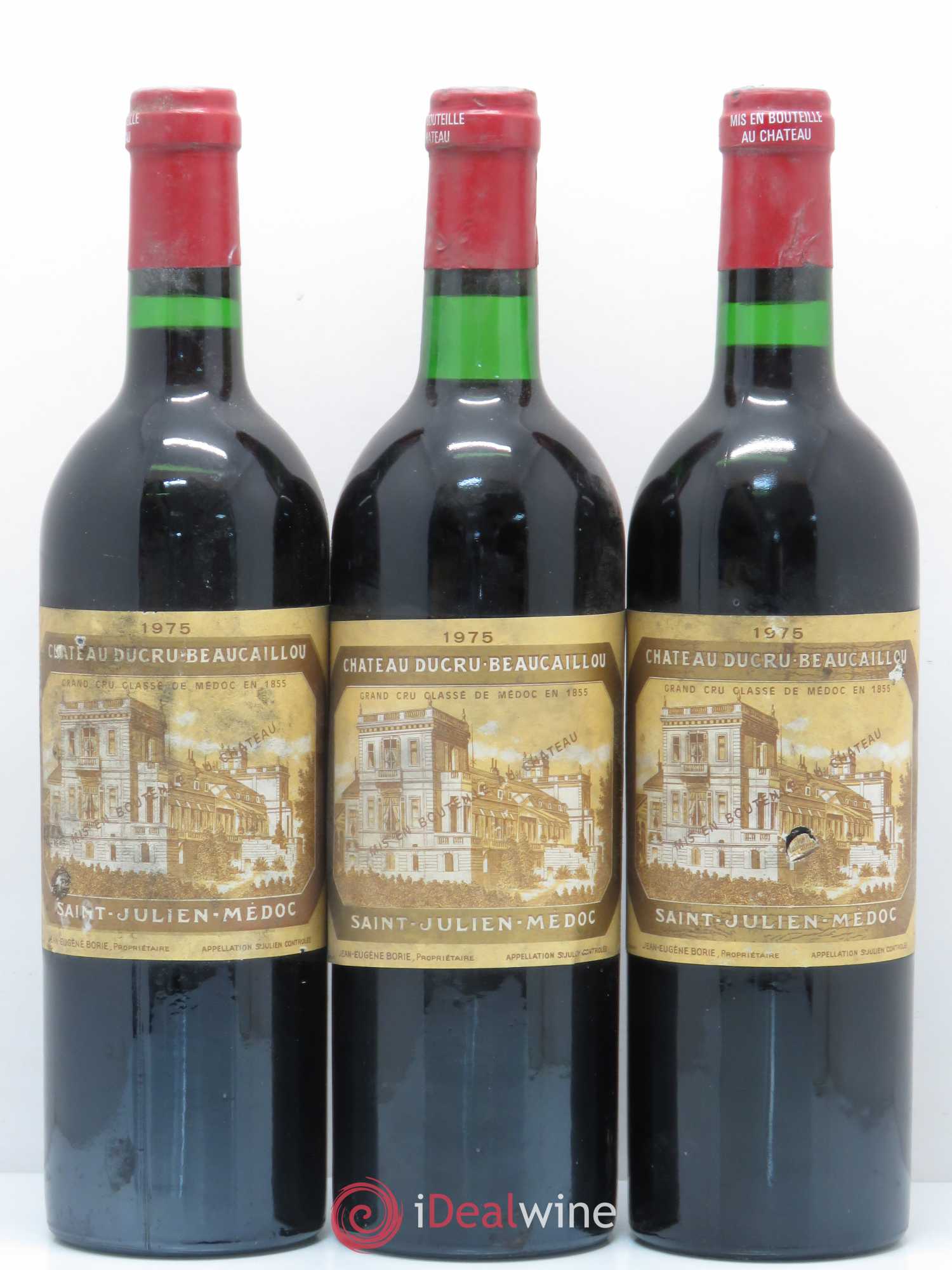 Château Ducru Beaucaillou 2ème Grand Cru Classé 1975 - Lot de 6 bouteilles - 1
