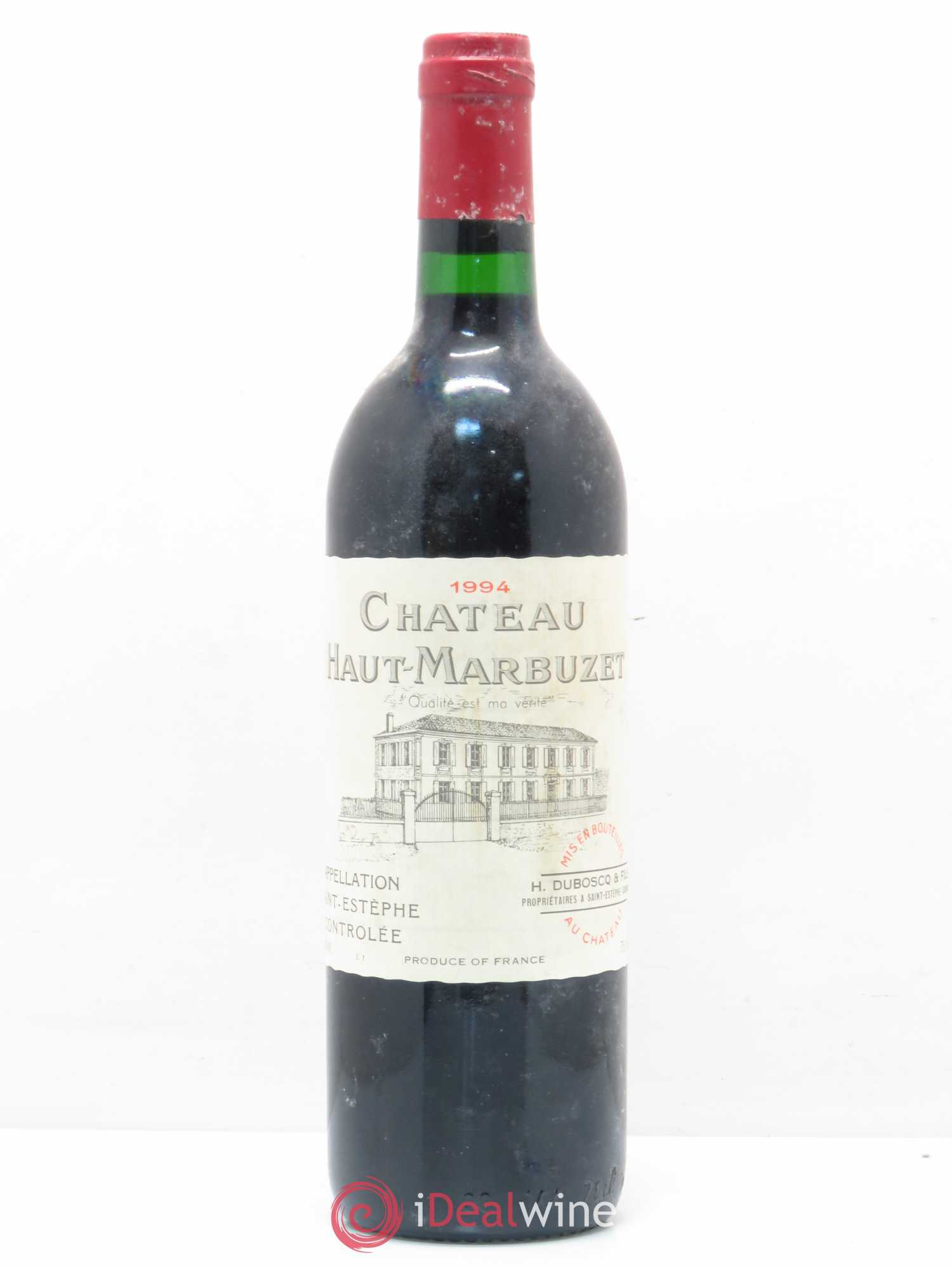 Château Haut Marbuzet 1994 - Lot de 1 bouteille - 0