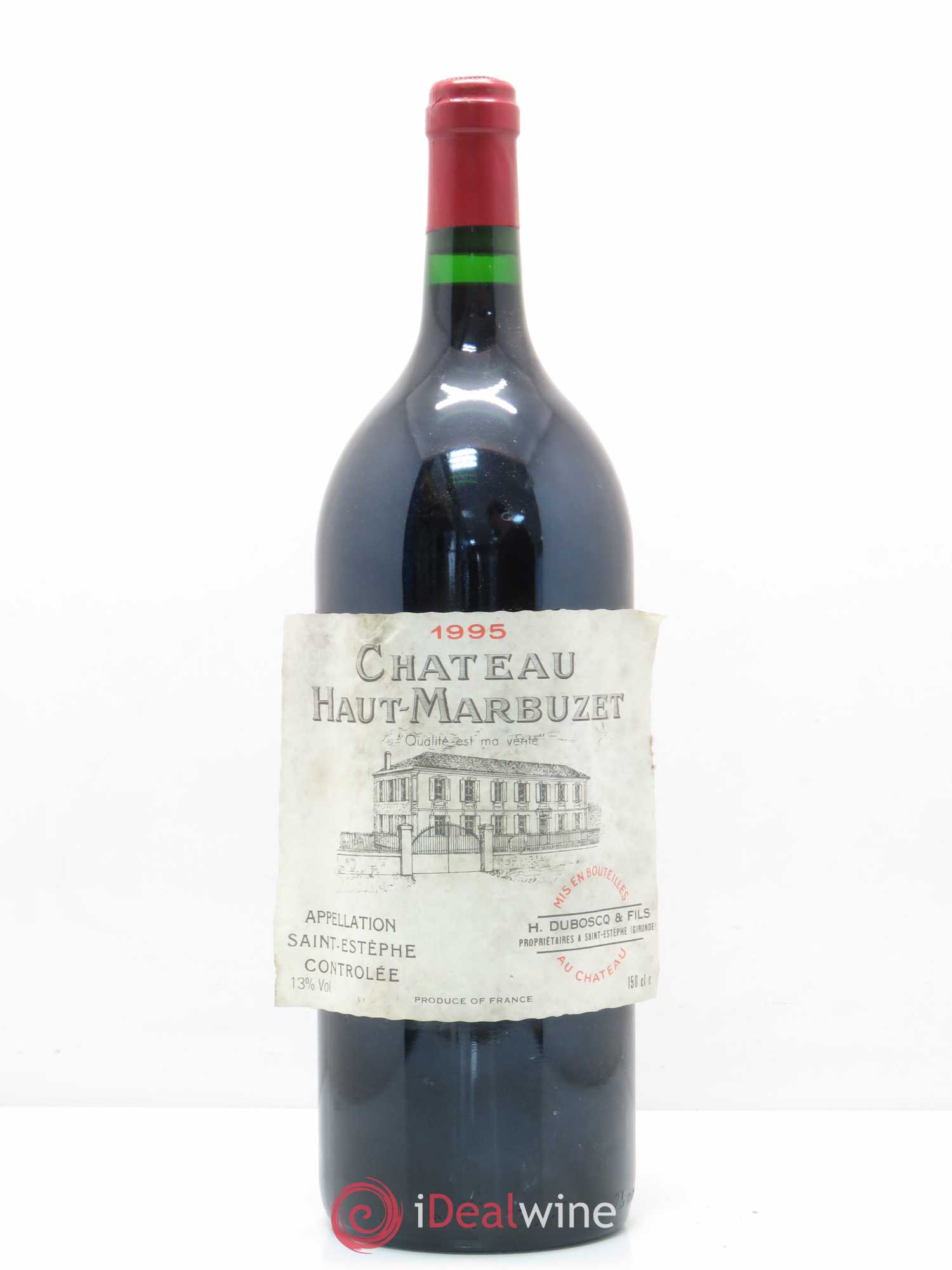 Château Haut Marbuzet 1995 - Lot de 1 magnum - 0