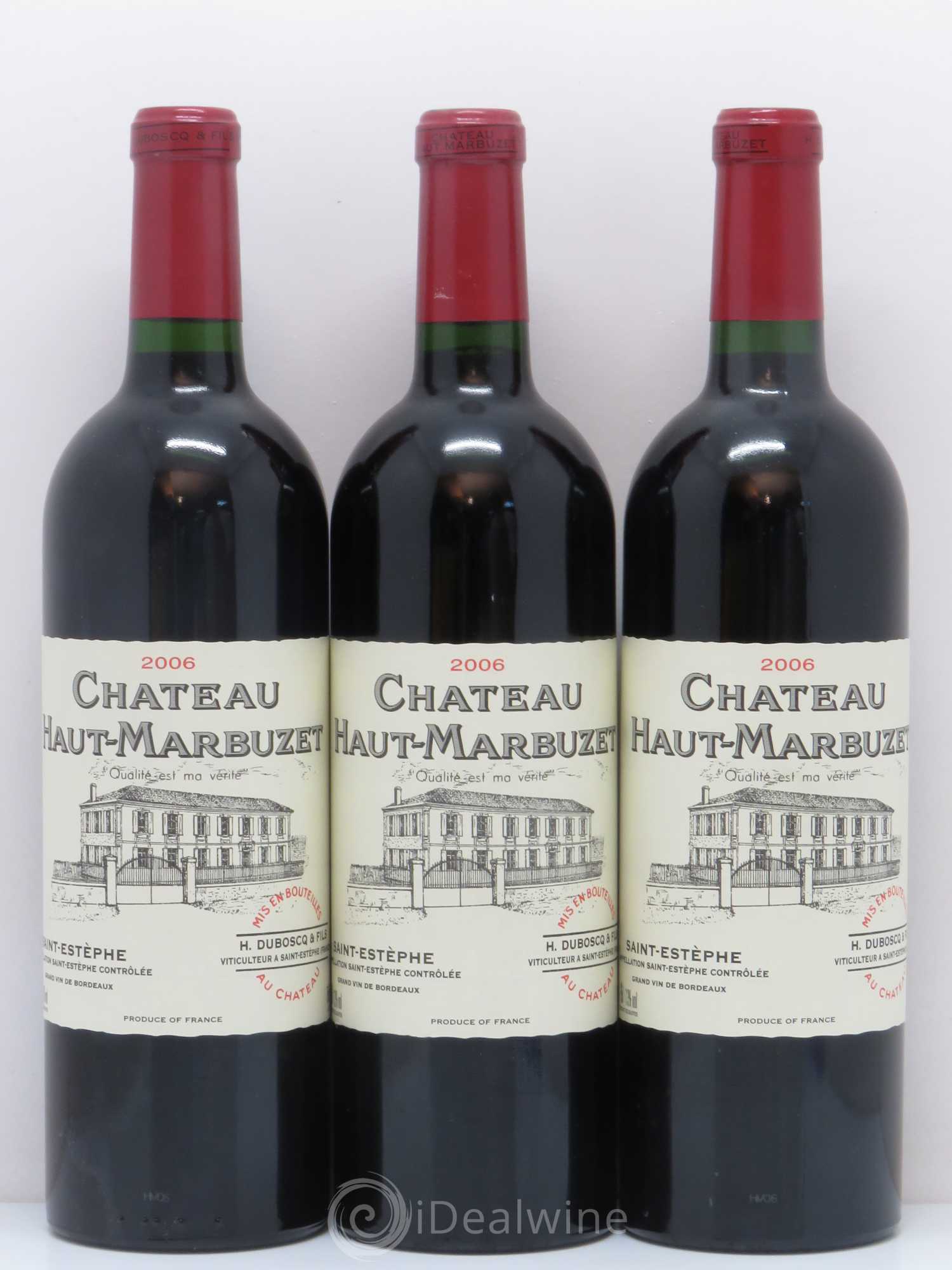 Château Haut Marbuzet 2006 - Lot de 12 bouteilles - 3