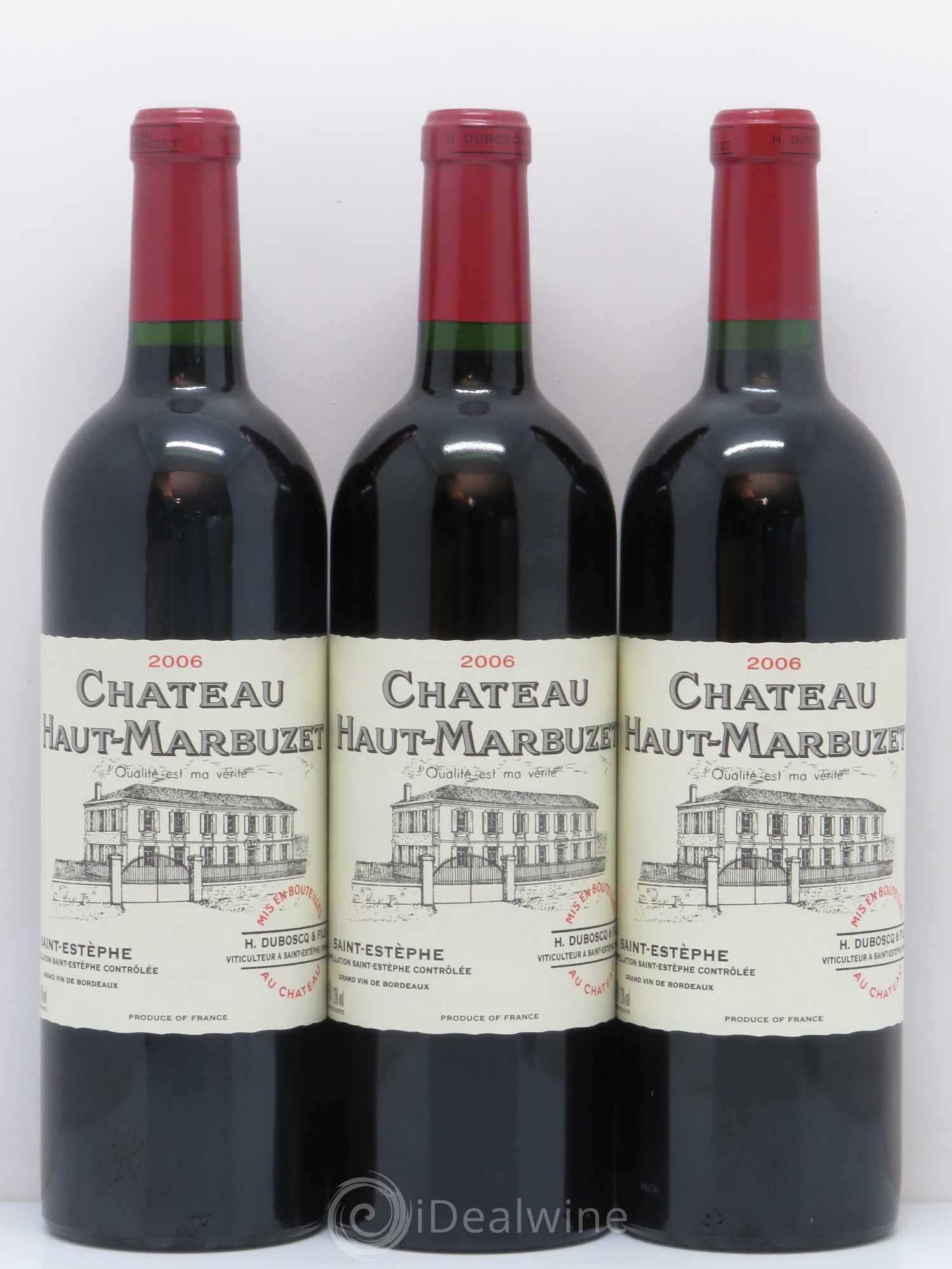 Château Haut Marbuzet 2006 - Lot de 12 bouteilles - 4