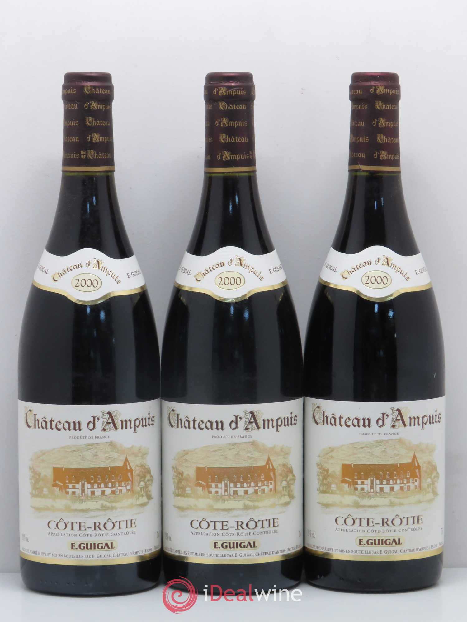 Côte-Rôtie Château d'Ampuis Guigal 2000 - Lot de 12 bouteilles - 2