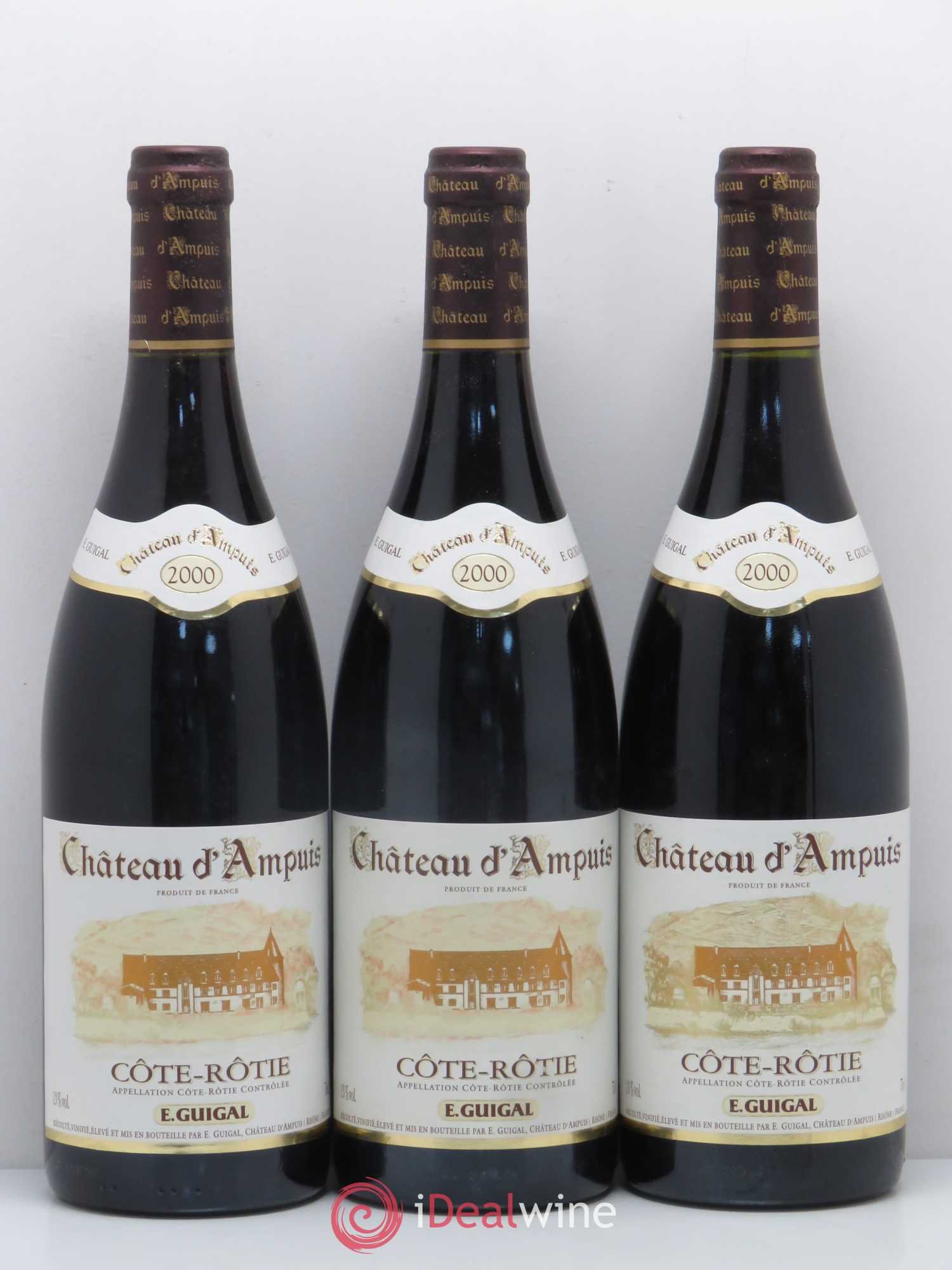 Côte-Rôtie Château d'Ampuis Guigal 2000 - Lot de 12 bouteilles - 4