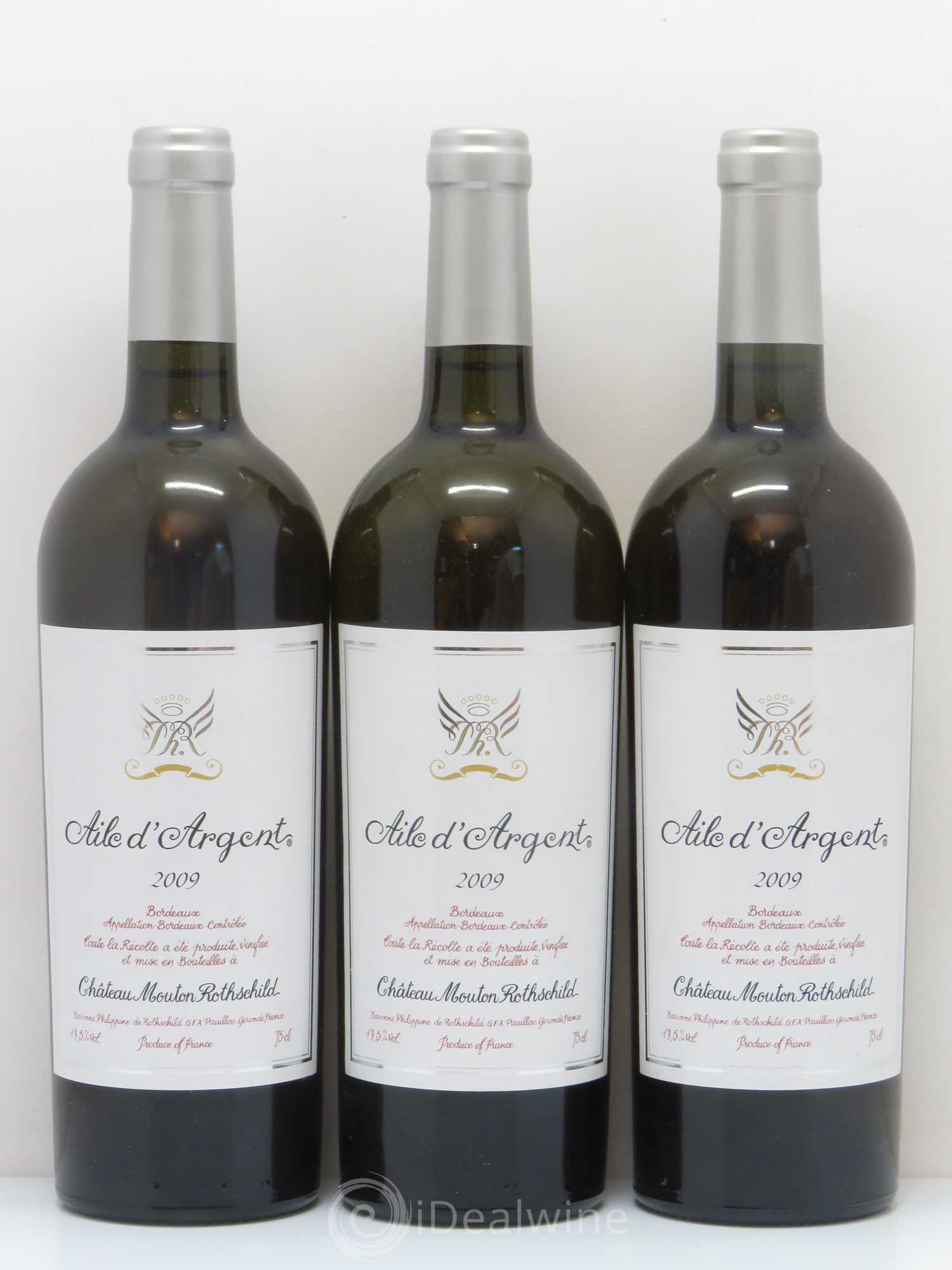 Aile d'Argent (sans prix de réserve) 2009 - Lot de 6 bouteilles - 1