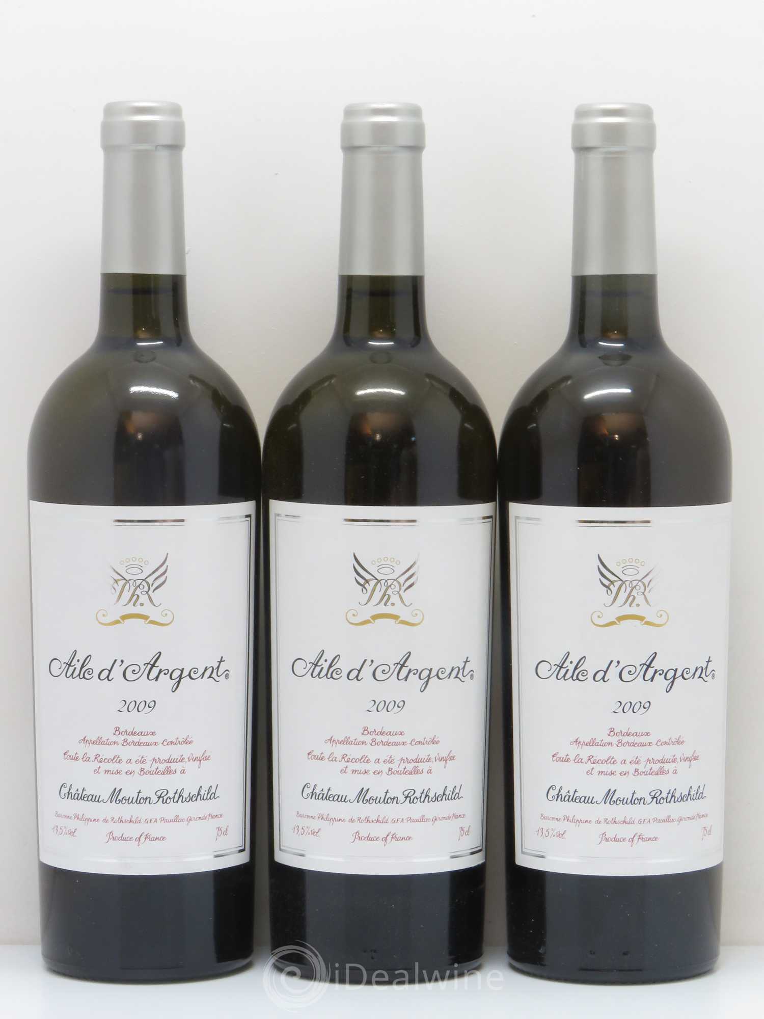 Aile d'Argent (sans prix de réserve) 2009 - Lot de 6 bouteilles - 2