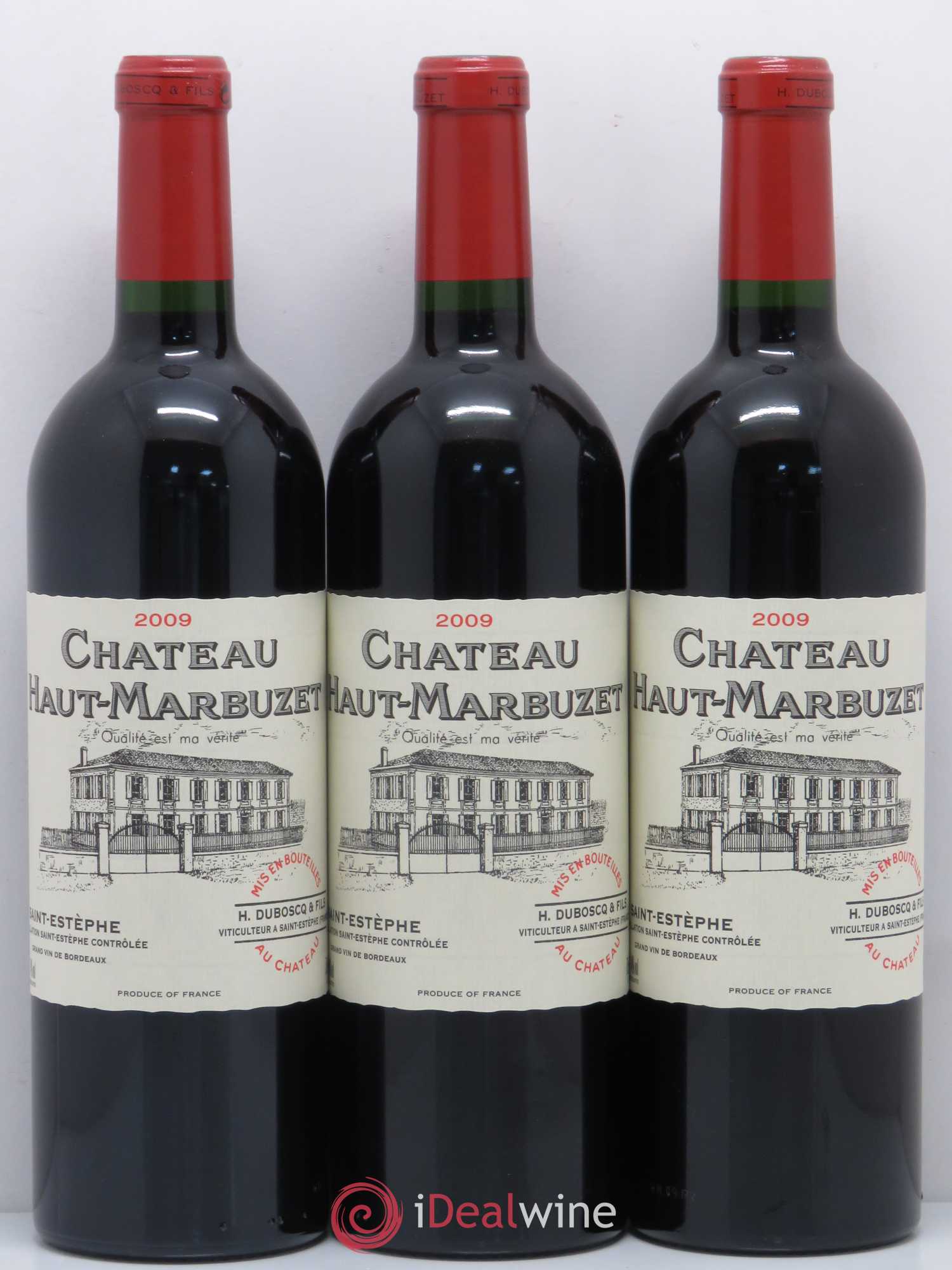 Château Haut Marbuzet 2009 - Lot de 12 bouteilles - 2