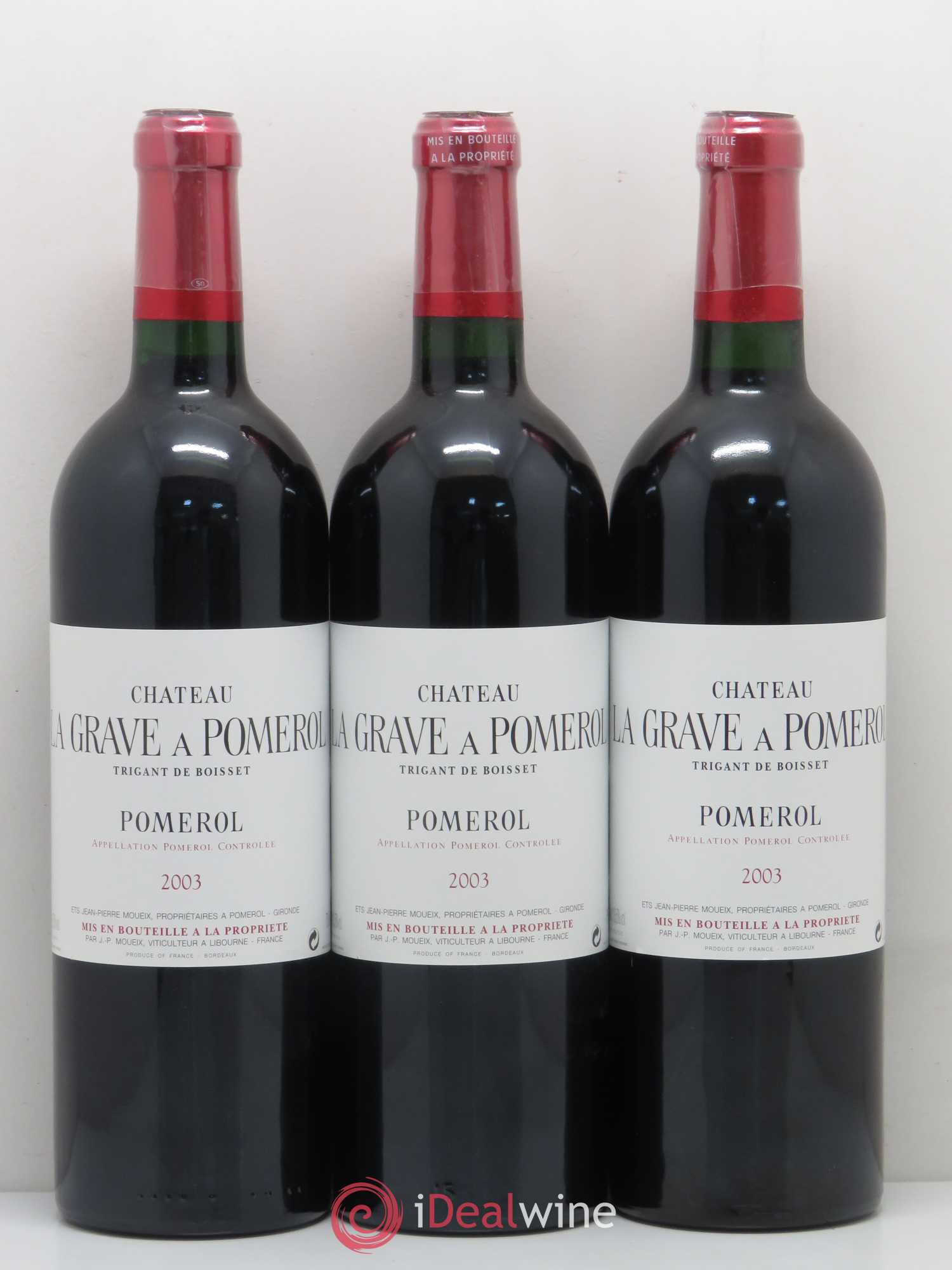Château La Grave à Pomerol (Trigant de Boisset) 2003 - Lotto di 12 bottiglie - 2